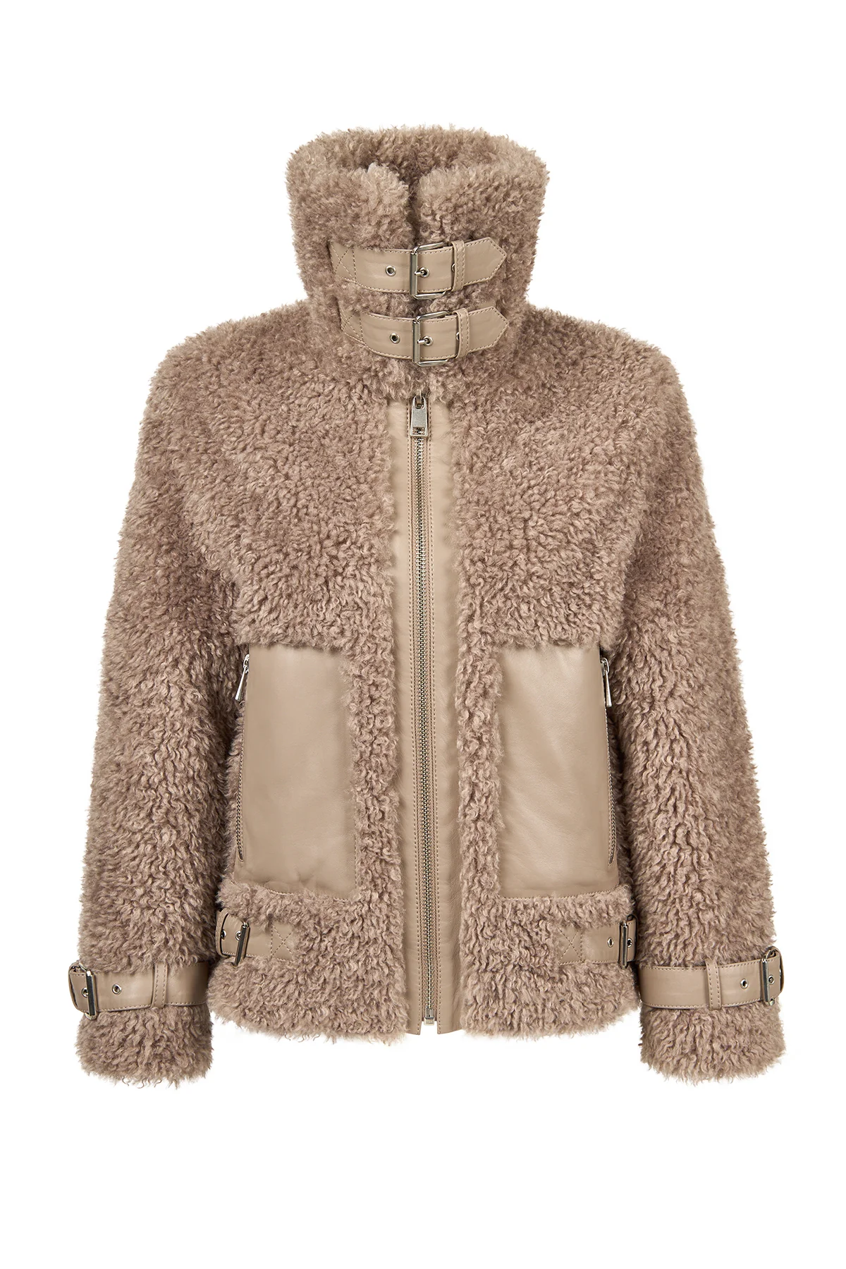 Kitzbuhel Kadın Vizon Teddy Mont - Image 3