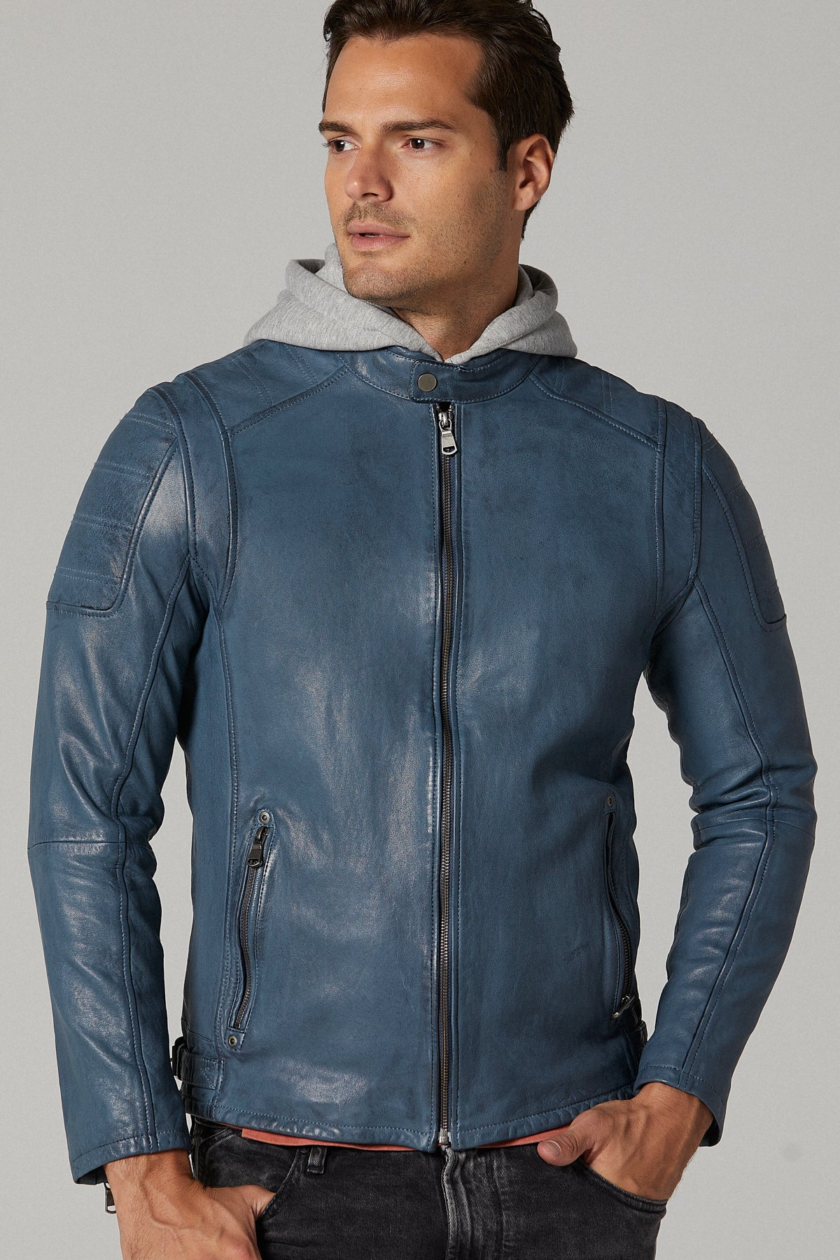 Leonard Erkek Deri Ceket - Image 2