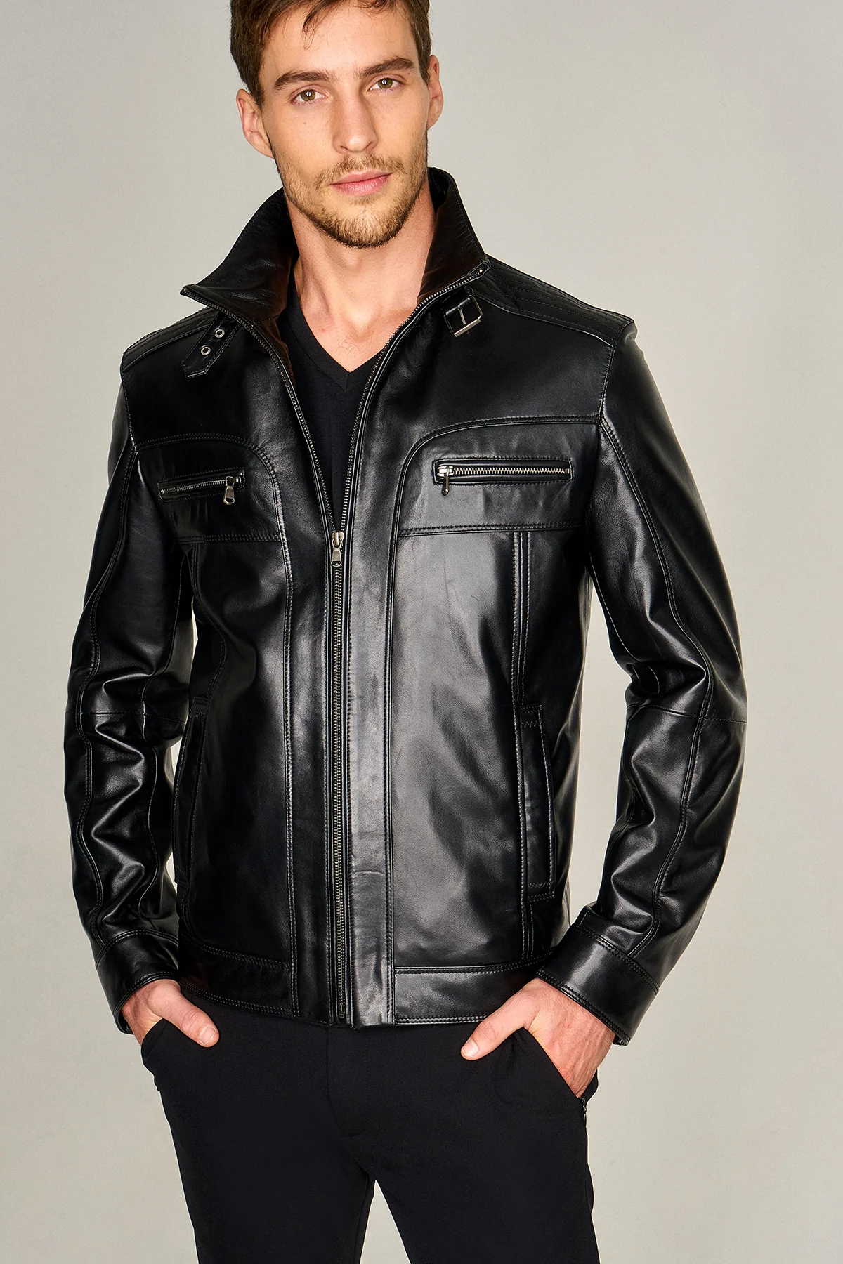 NICO ERKEK DERİ CEKET - Image 3