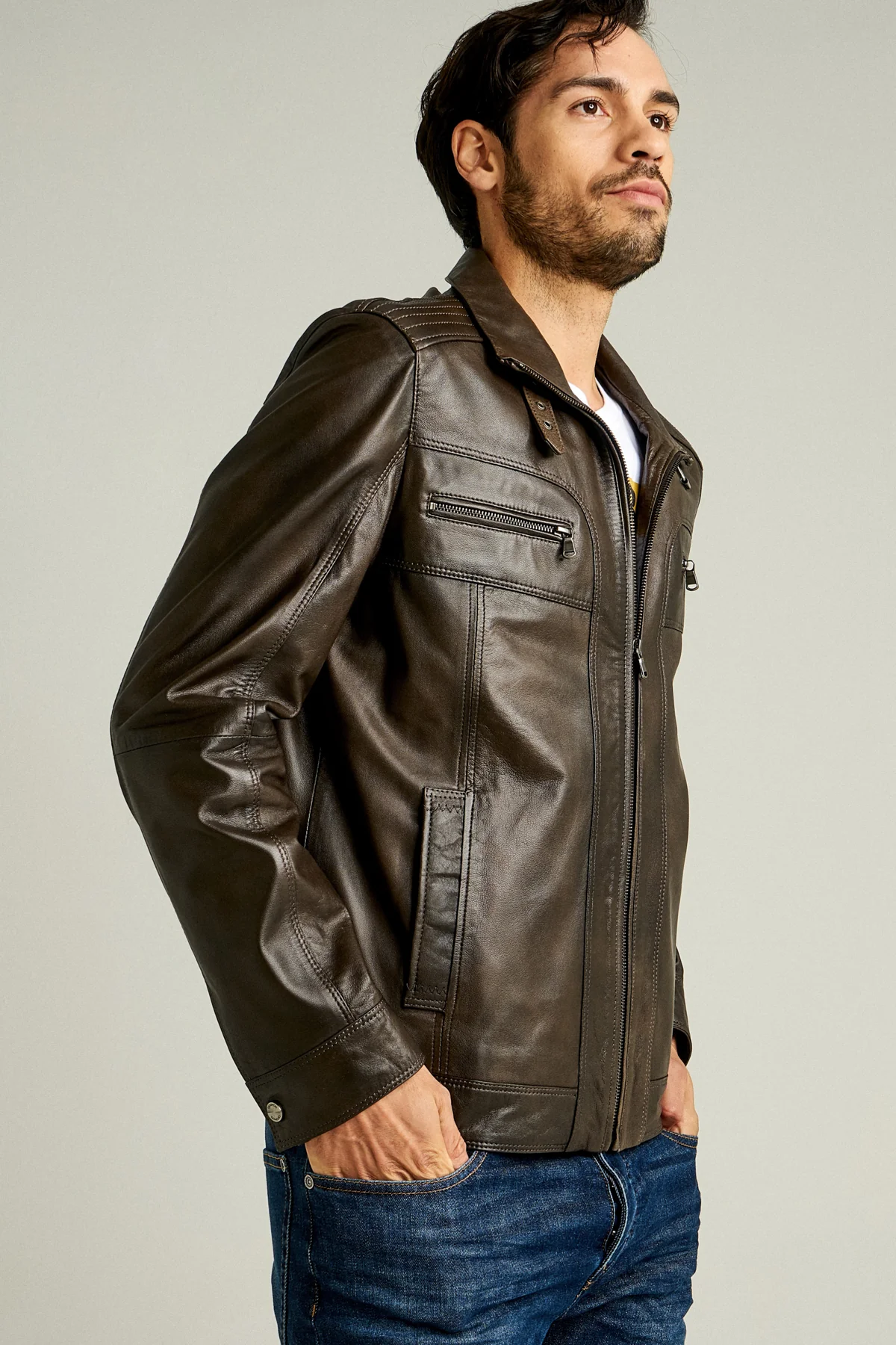 NICO ERKEK DERİ CEKET - Image 4