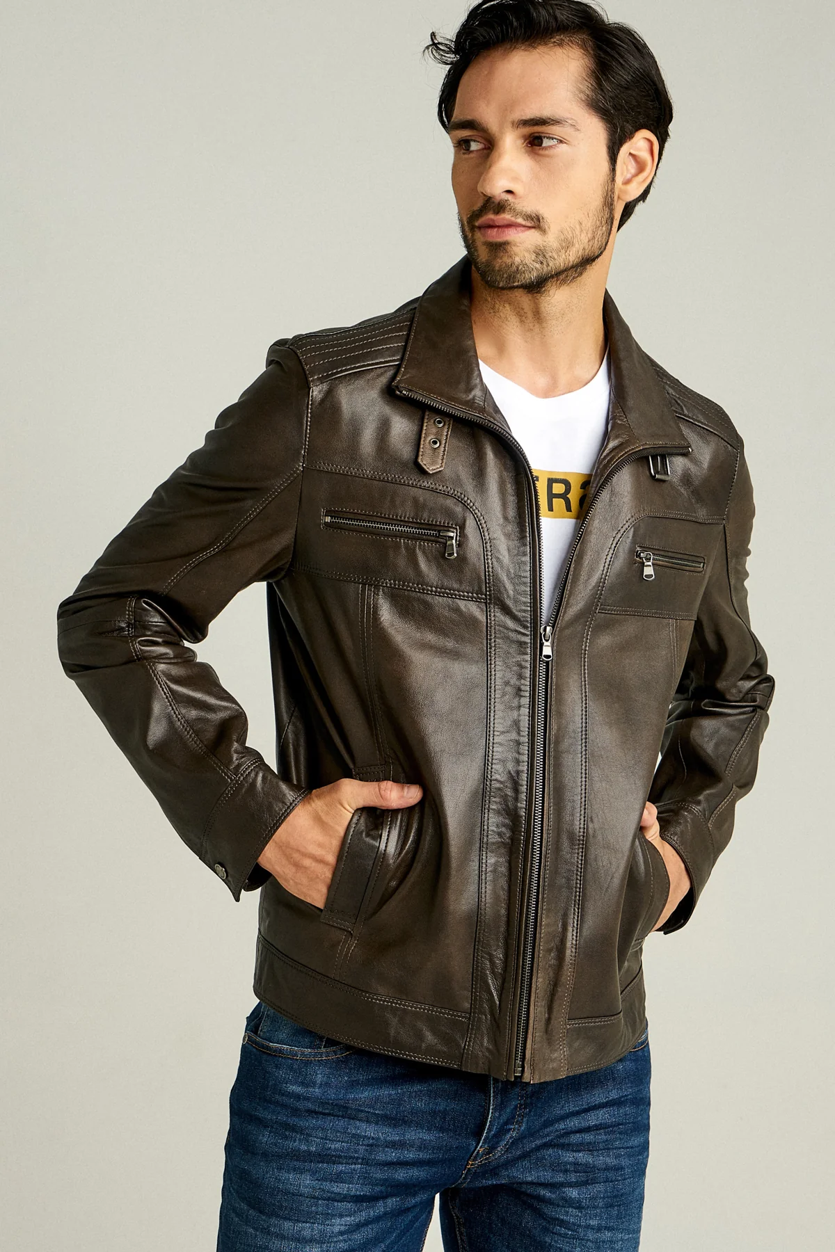 NICO ERKEK DERİ CEKET - Image 5