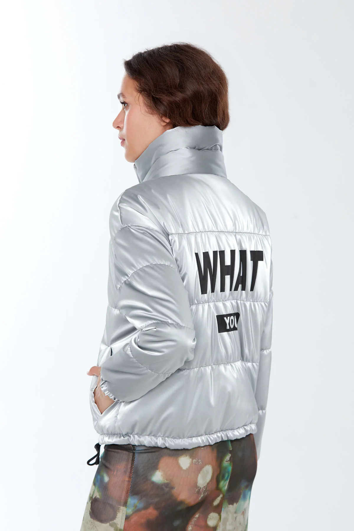 Oslo Kadın Gümüş Softwear Mont - Image 3