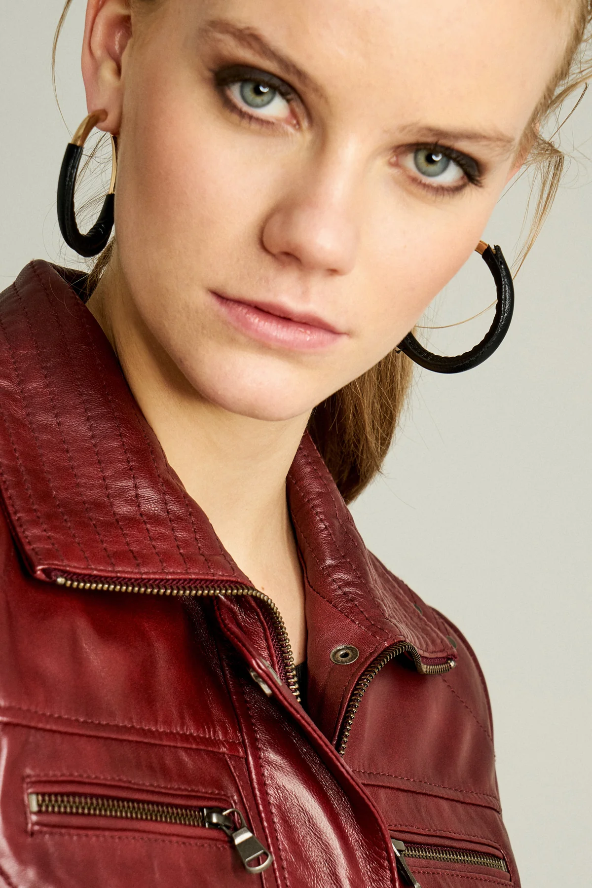 Paola Kadın Deri Ceket - Image 6