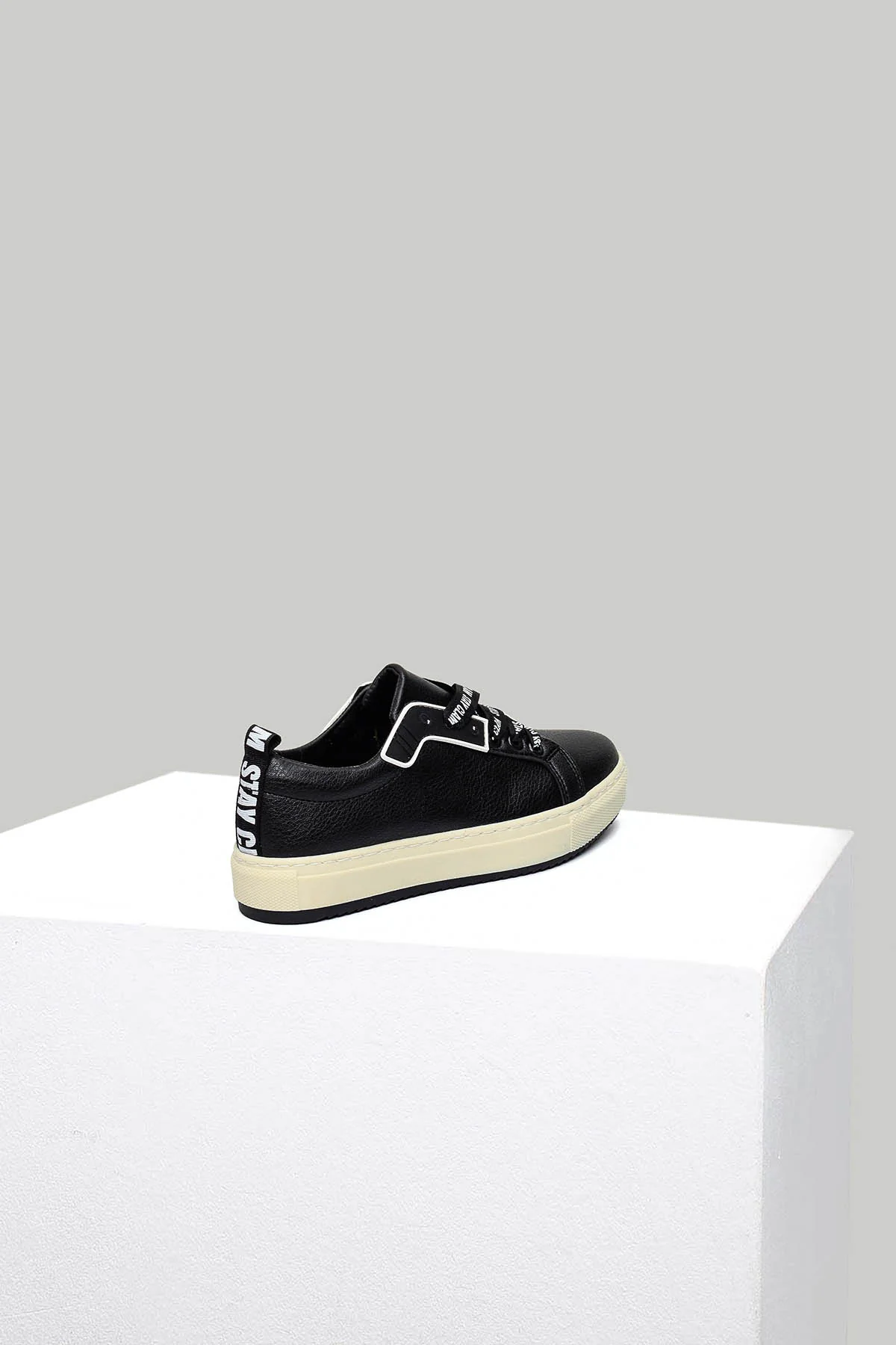 Siyah Kadın Sneaker - Image 3