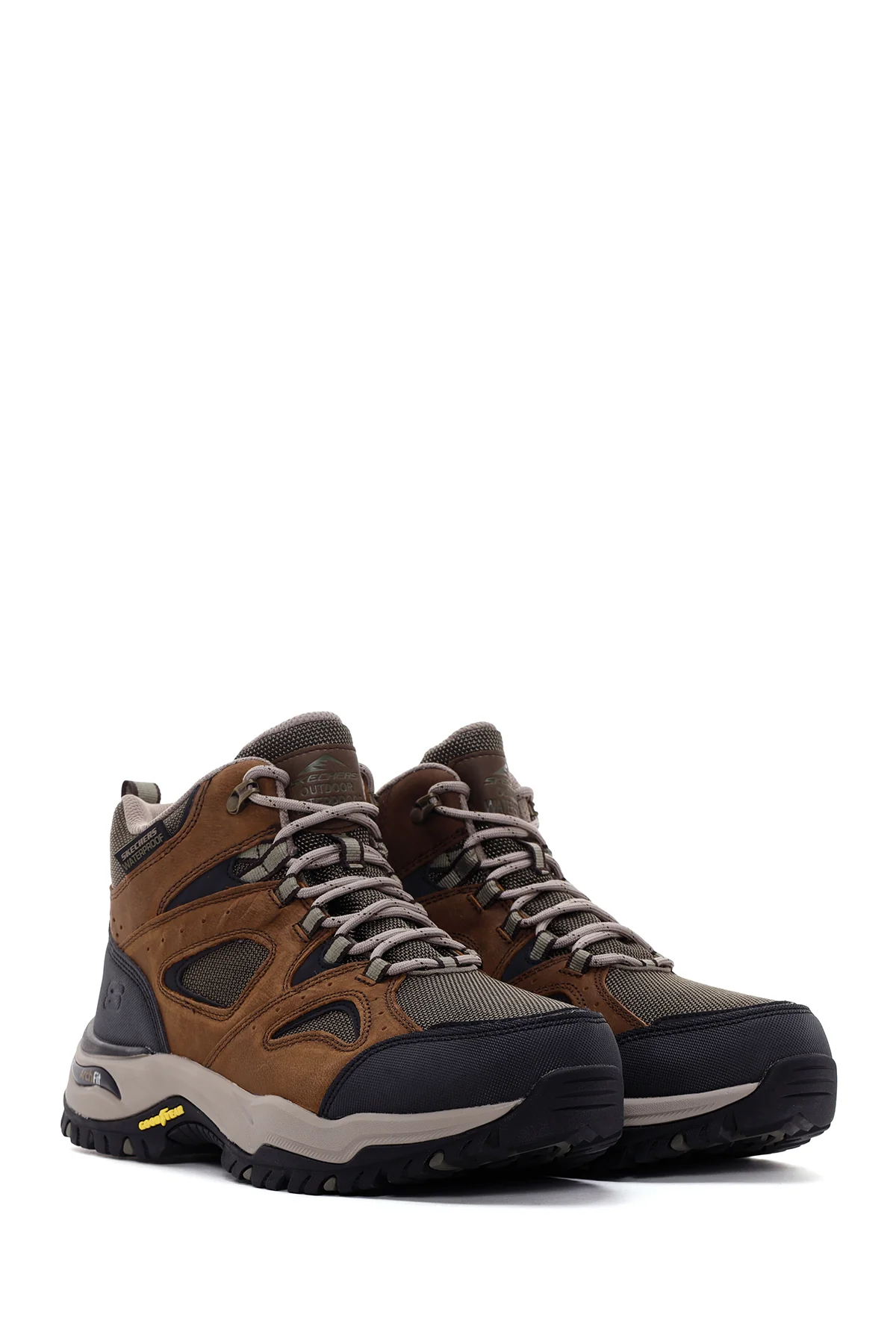 Skechers Erkek Açık Yeşil Arch Fit Dawson - Millard Outdoor Bot - Image 4