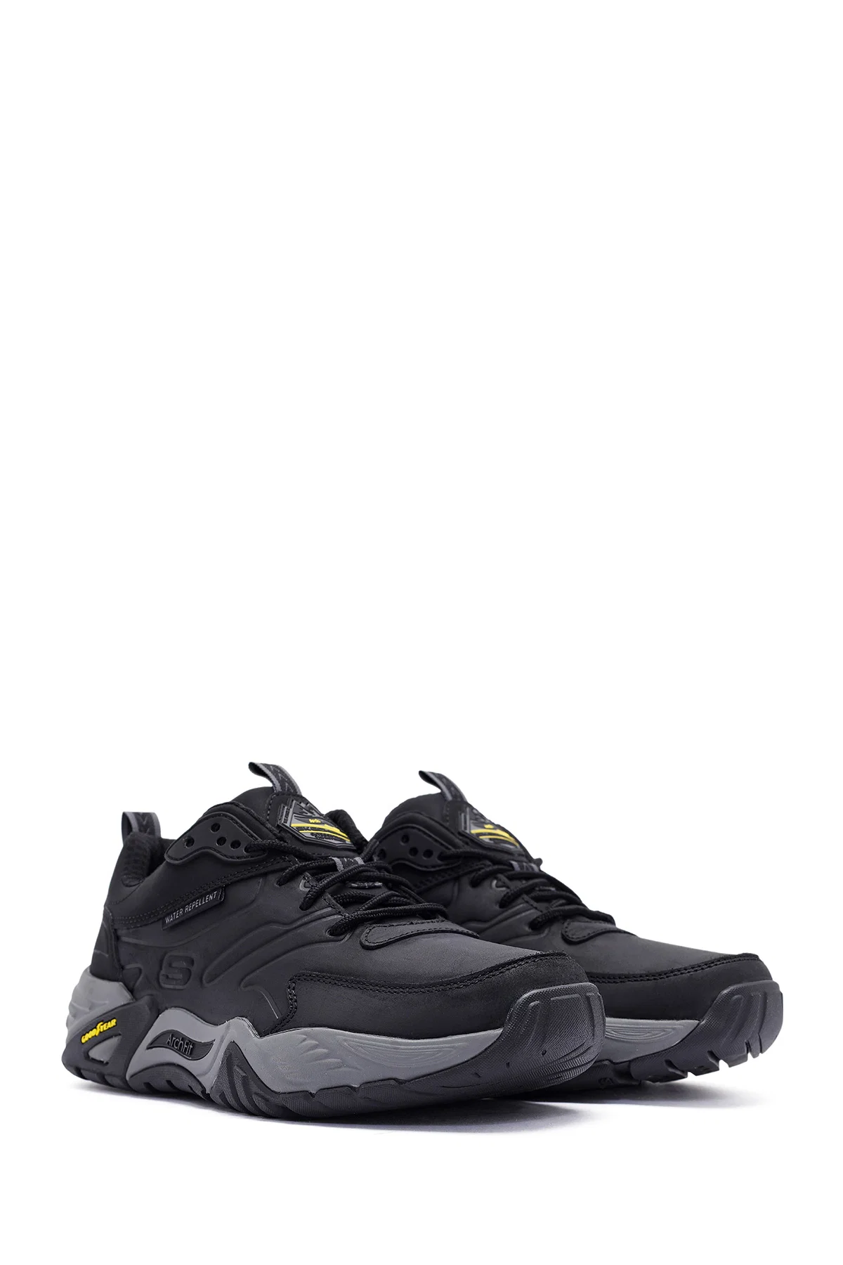 Skechers Erkek Arch Fit Recon Bağcıklı Deri Sneaker - Image 3
