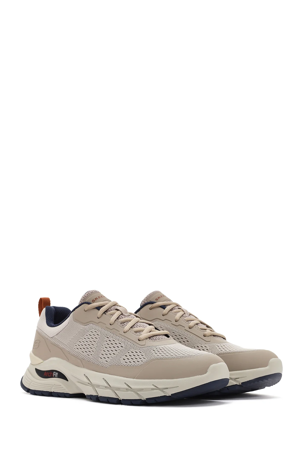 Skechers Erkek Bej Arch Fit Baxter Pendroy Bağcıklı Sneaker - Image 3