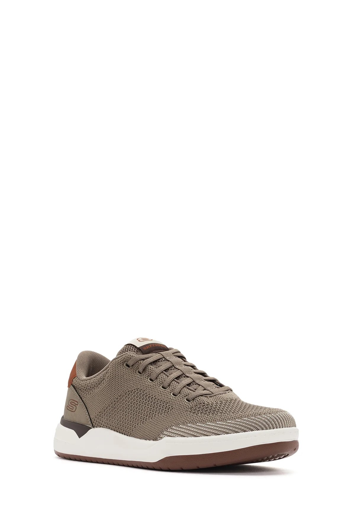 Skechers Erkek Bej Corliss - Dorset Bağcıklı Kumaş Sneaker - Image 6