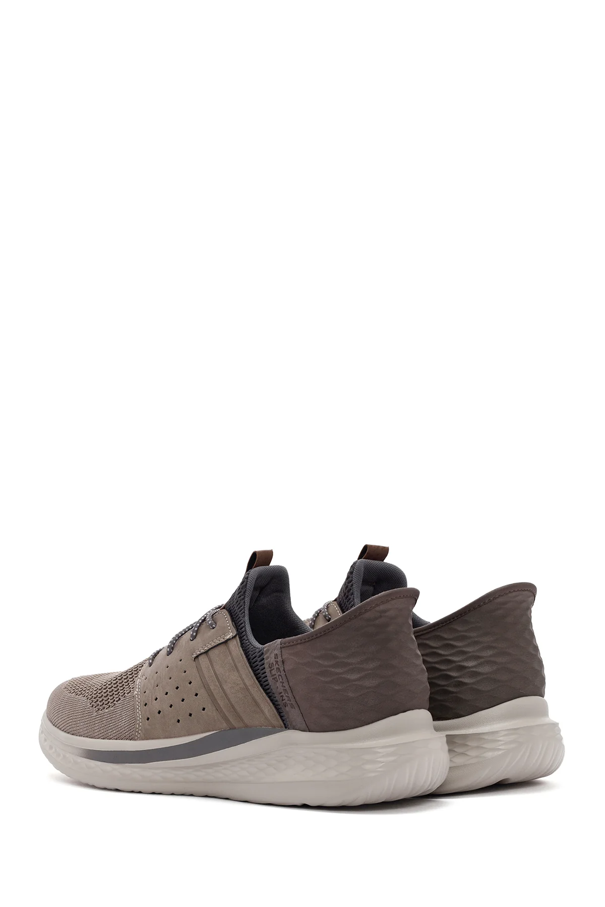 Skechers Erkek Bej Slade - Ocon Bağcıklı Spor Sneaker - Image 5