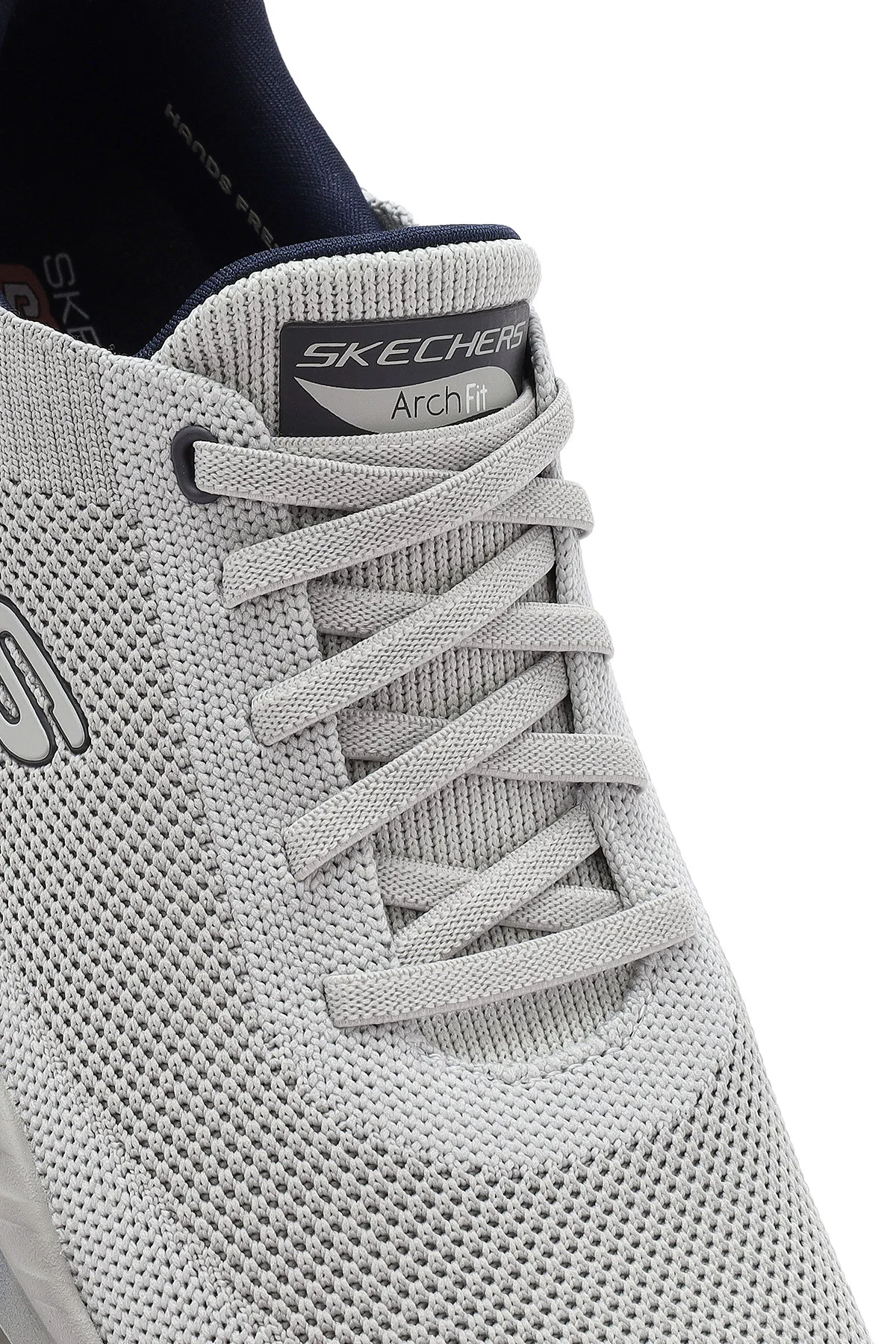 Skechers Erkek Gri Arch Fit Orvan - Kincade Bağcıklı Kalın Tabanlı Sneaker - Image 9