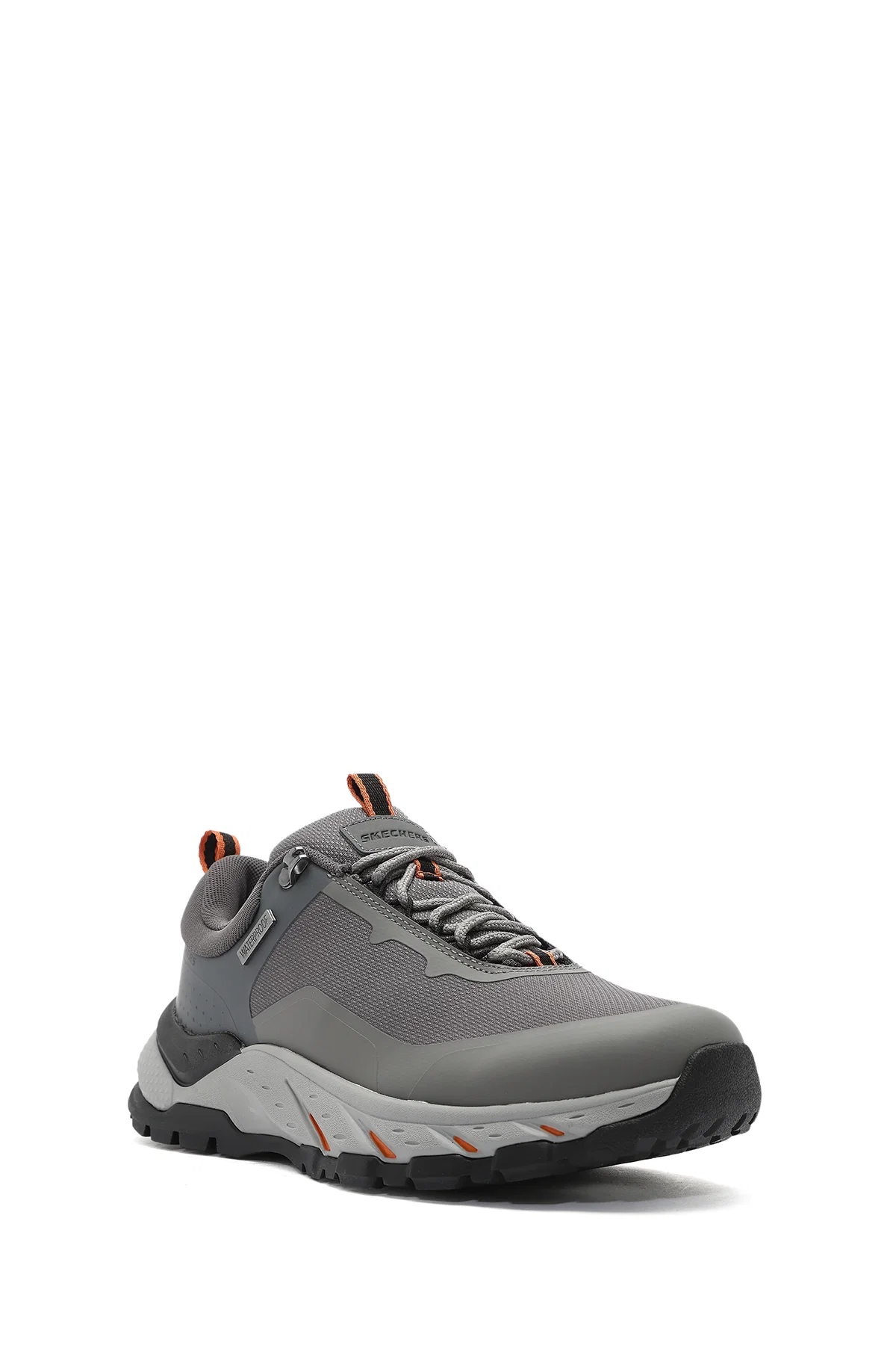 Skechers Erkek Gri Bağcıklı Kumaş Sneaker - Image 6