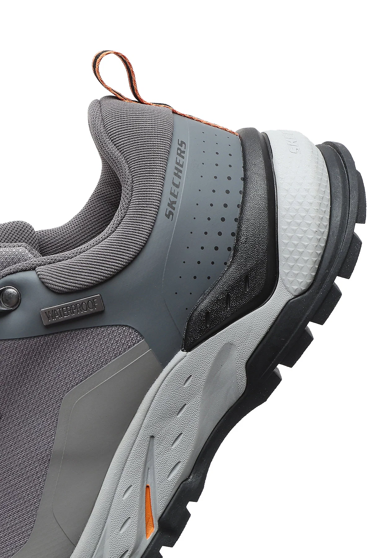 Skechers Erkek Gri Bağcıklı Kumaş Sneaker - Image 8