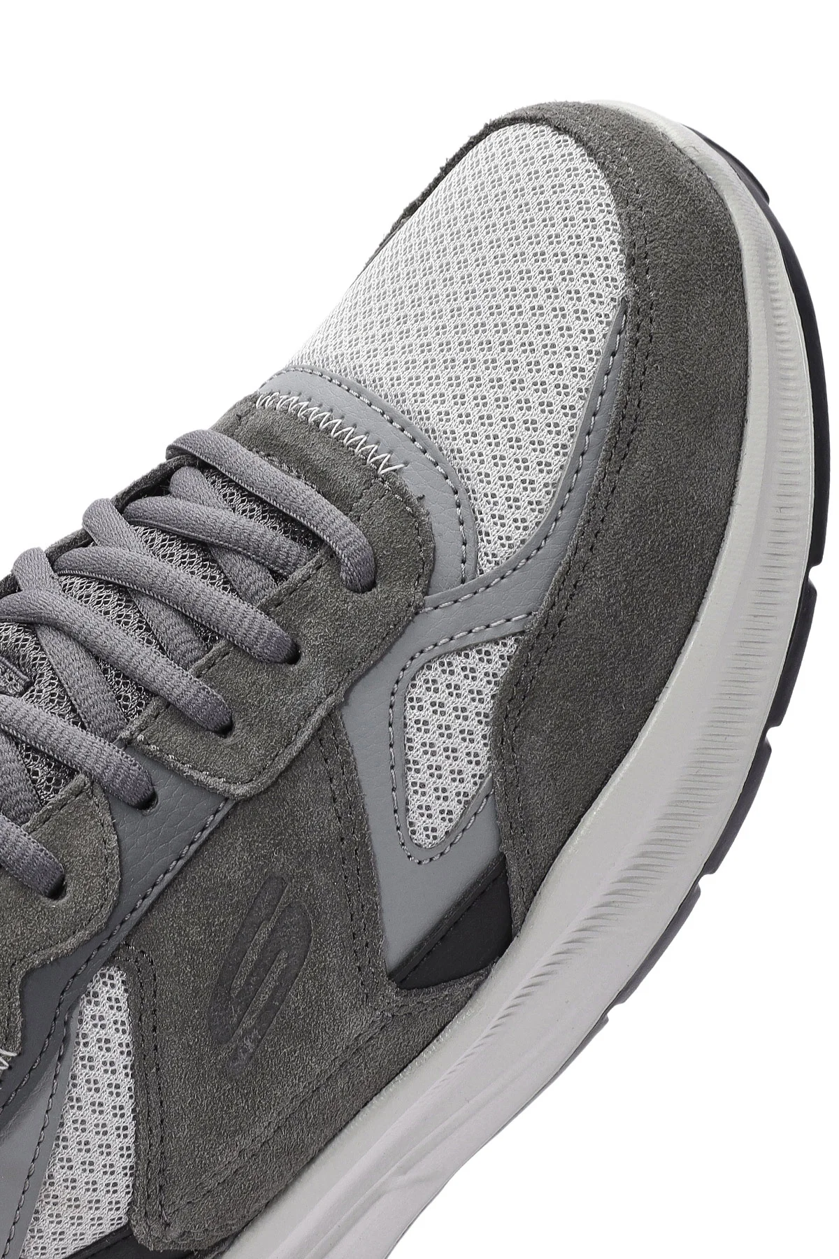 Skechers Erkek Gri Equalizer Bağcıklı Kalın Tabanlı Sneaker - Image 9