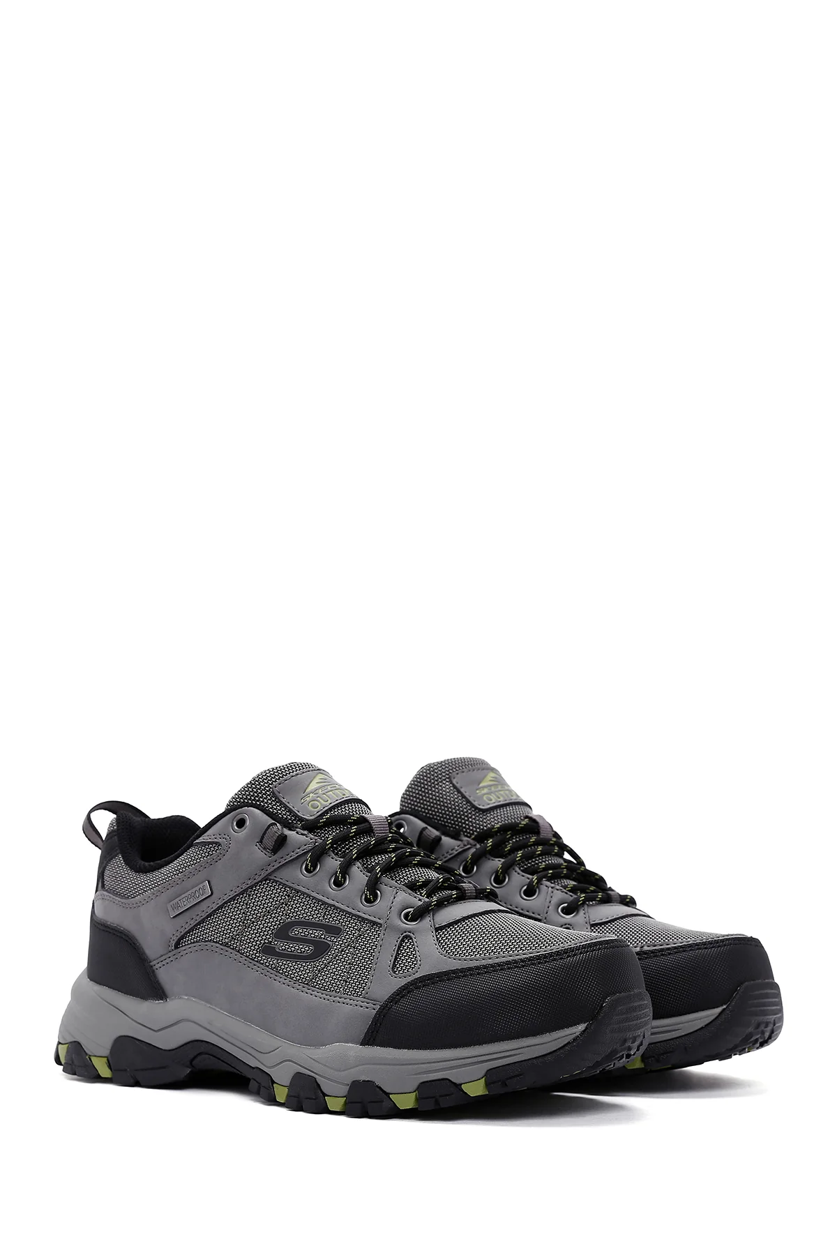 Skechers Erkek Gri Selmen Cormack Outdoor Ayakkabı - Image 3