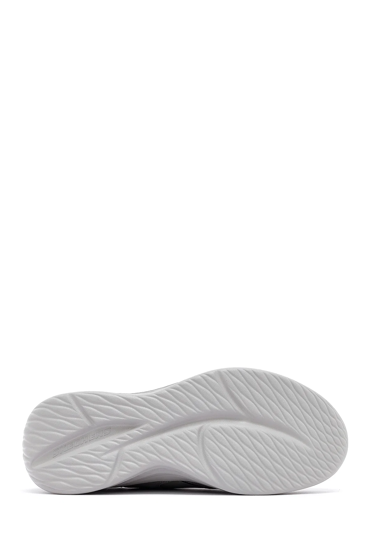 Skechers Erkek Gri Slade Bağcıklı Kalın Tabanlı Kumaş Sneaker - Image 4