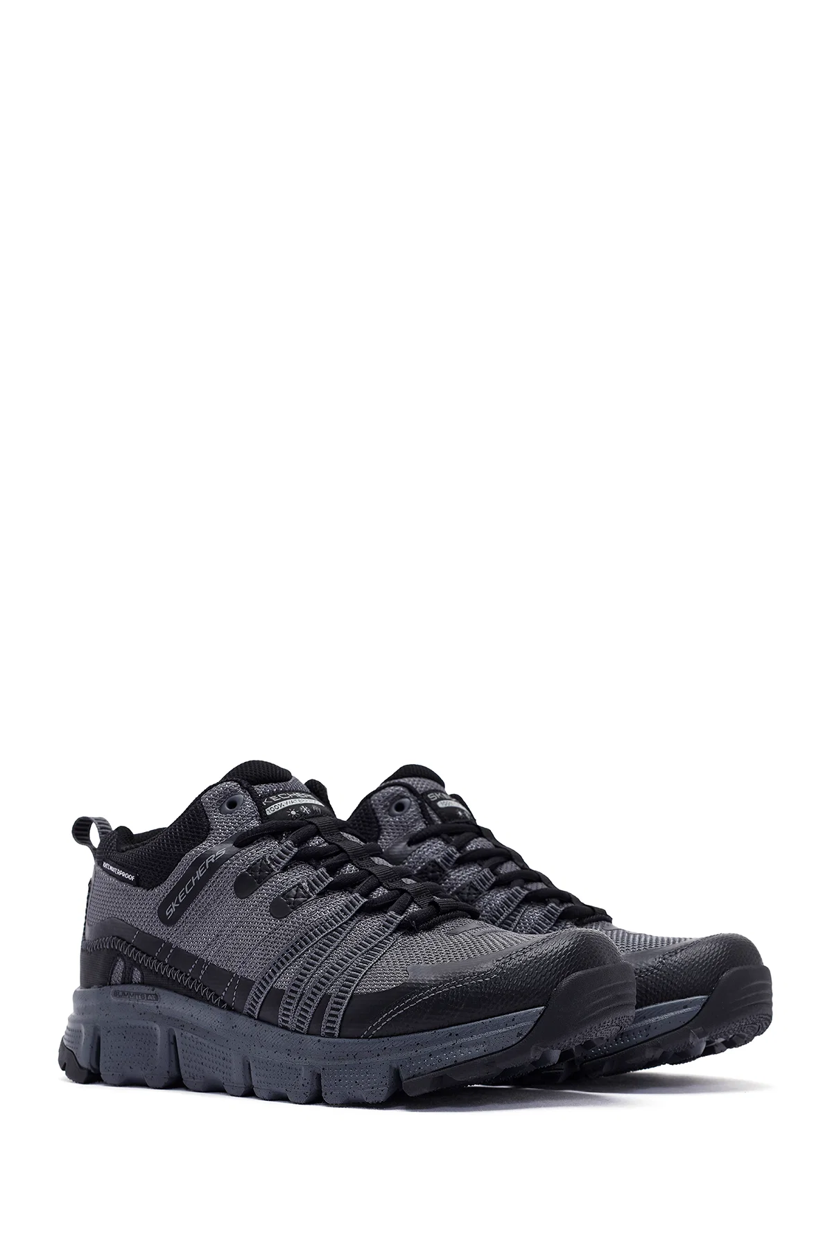 Skechers Erkek Gri Summits Bağcıklı Kalın Tabanlı Outdoor Bot - Image 3