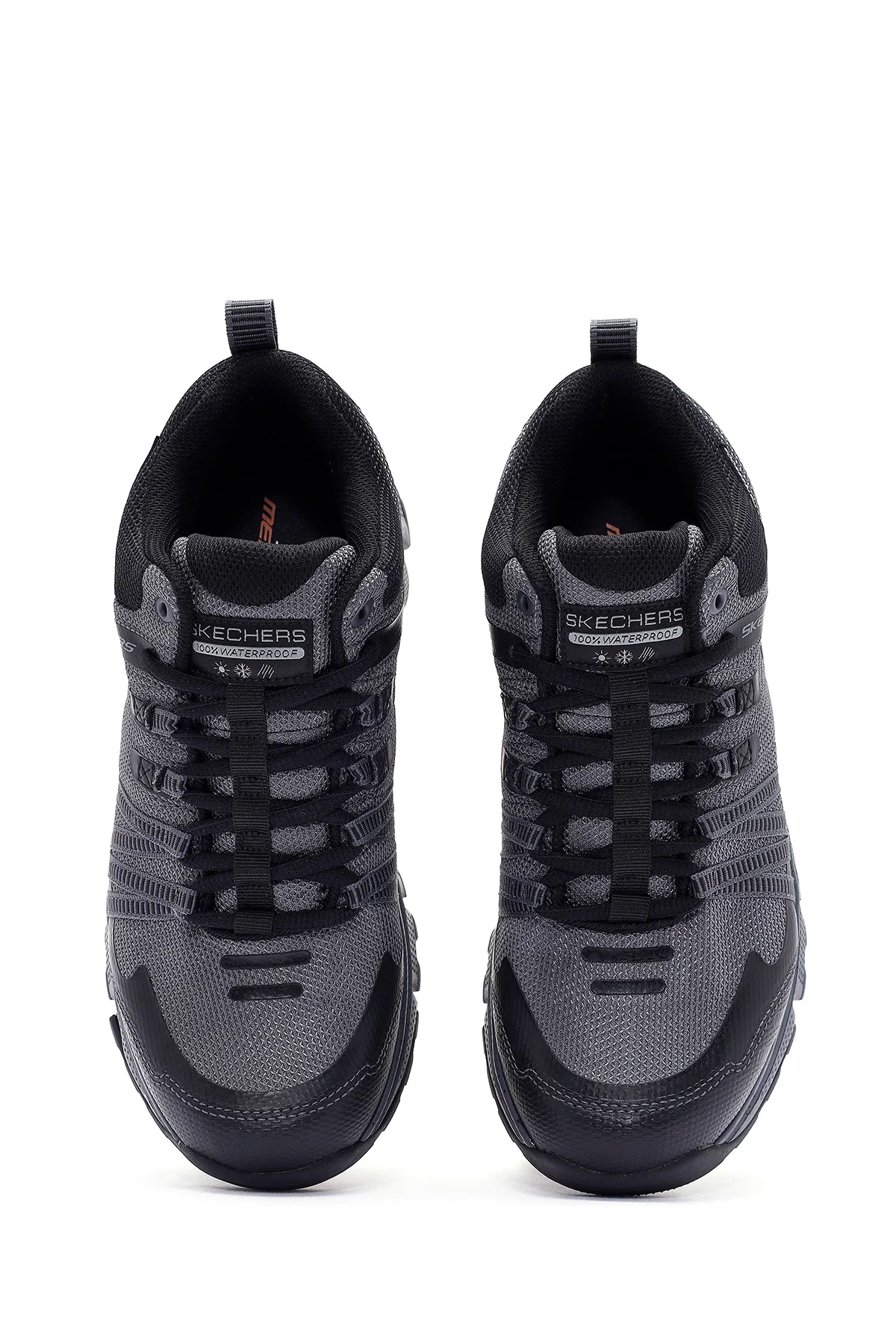 Skechers Erkek Gri Summits Bağcıklı Kalın Tabanlı Outdoor Bot - Image 7