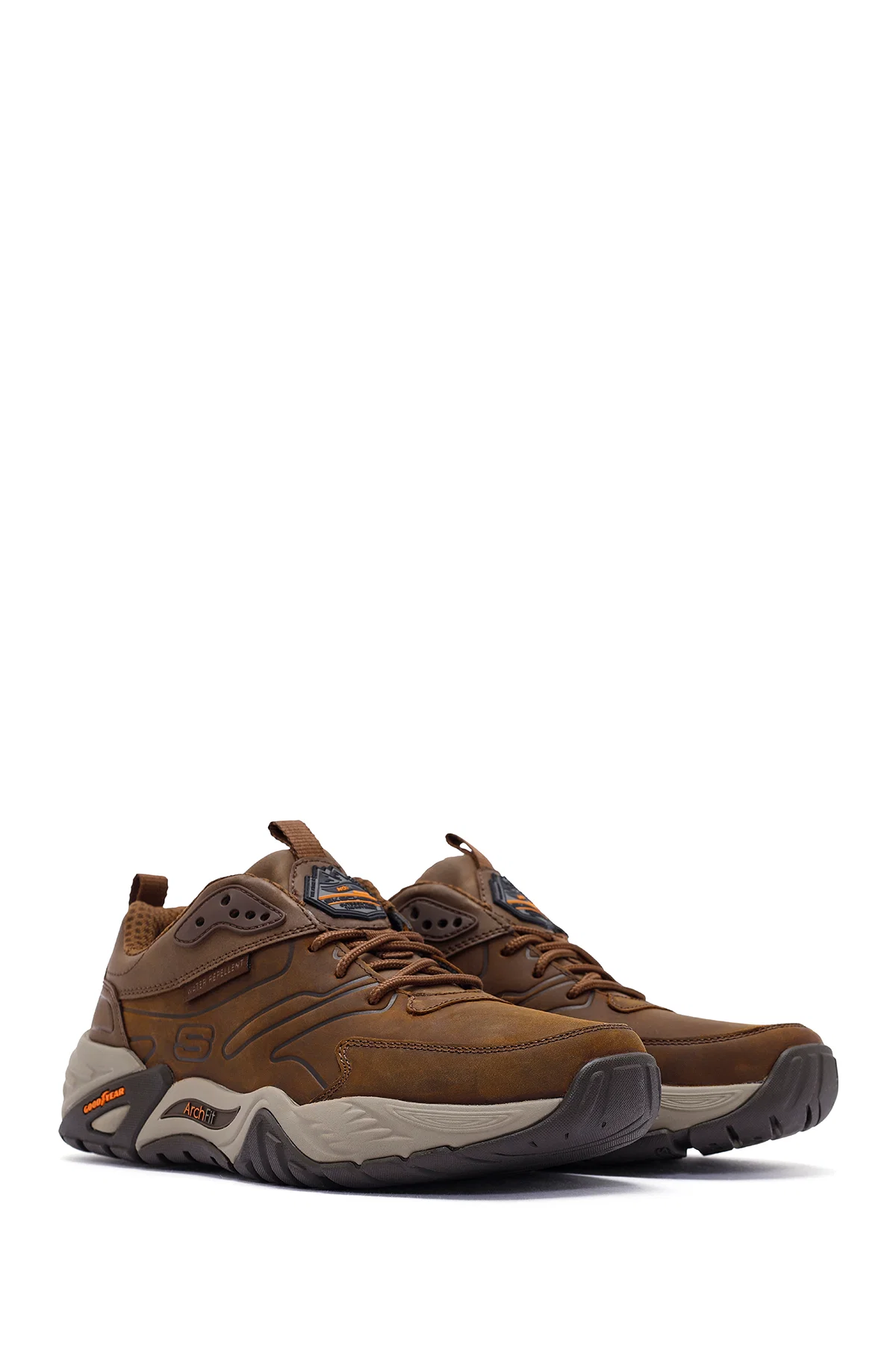 Skechers Erkek Kahverengi Arch Fit Recon - Cadell Bağcıklı Nubuk Deri Bot - Image 3