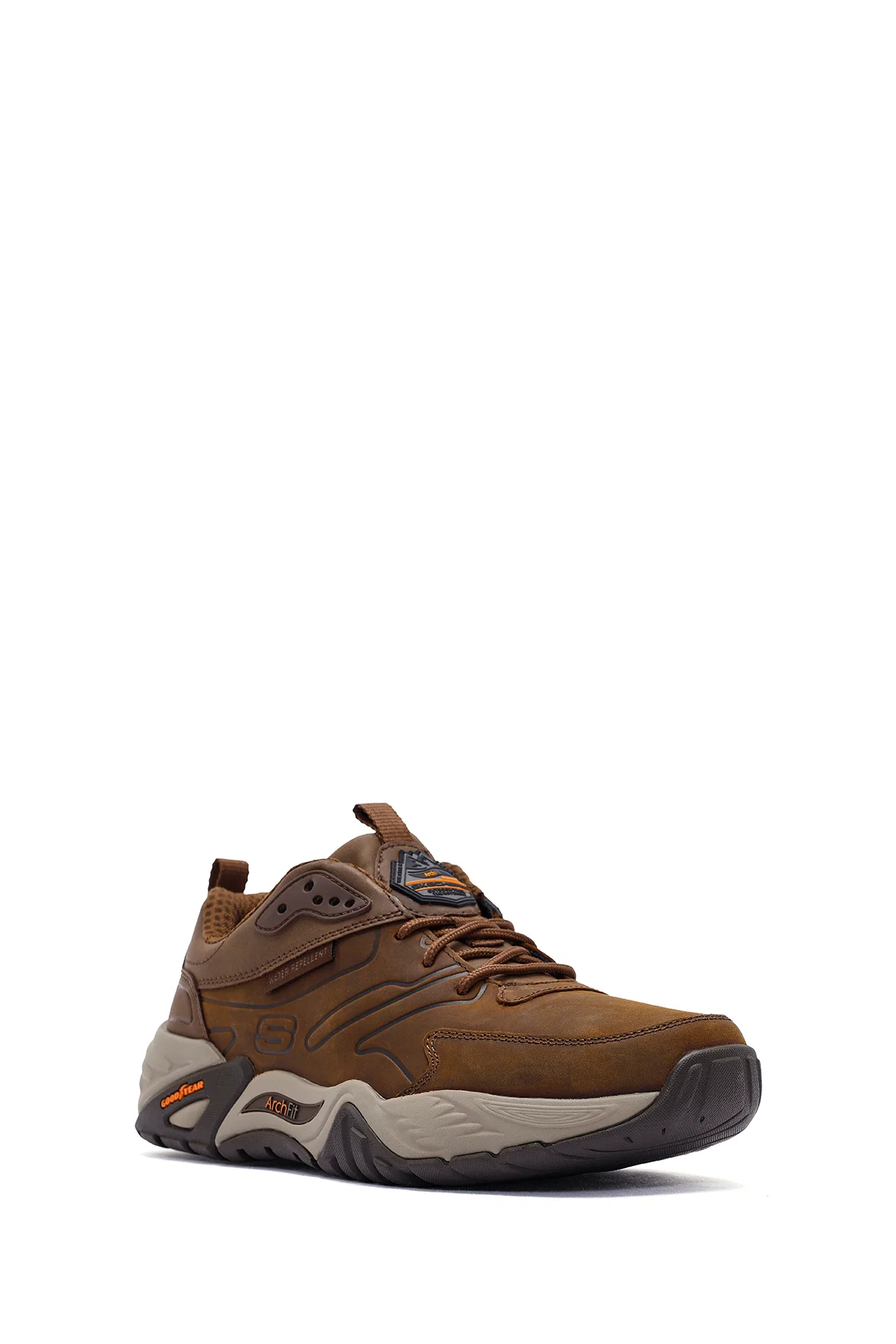 Skechers Erkek Kahverengi Arch Fit Recon - Cadell Bağcıklı Nubuk Deri Bot - Image 6