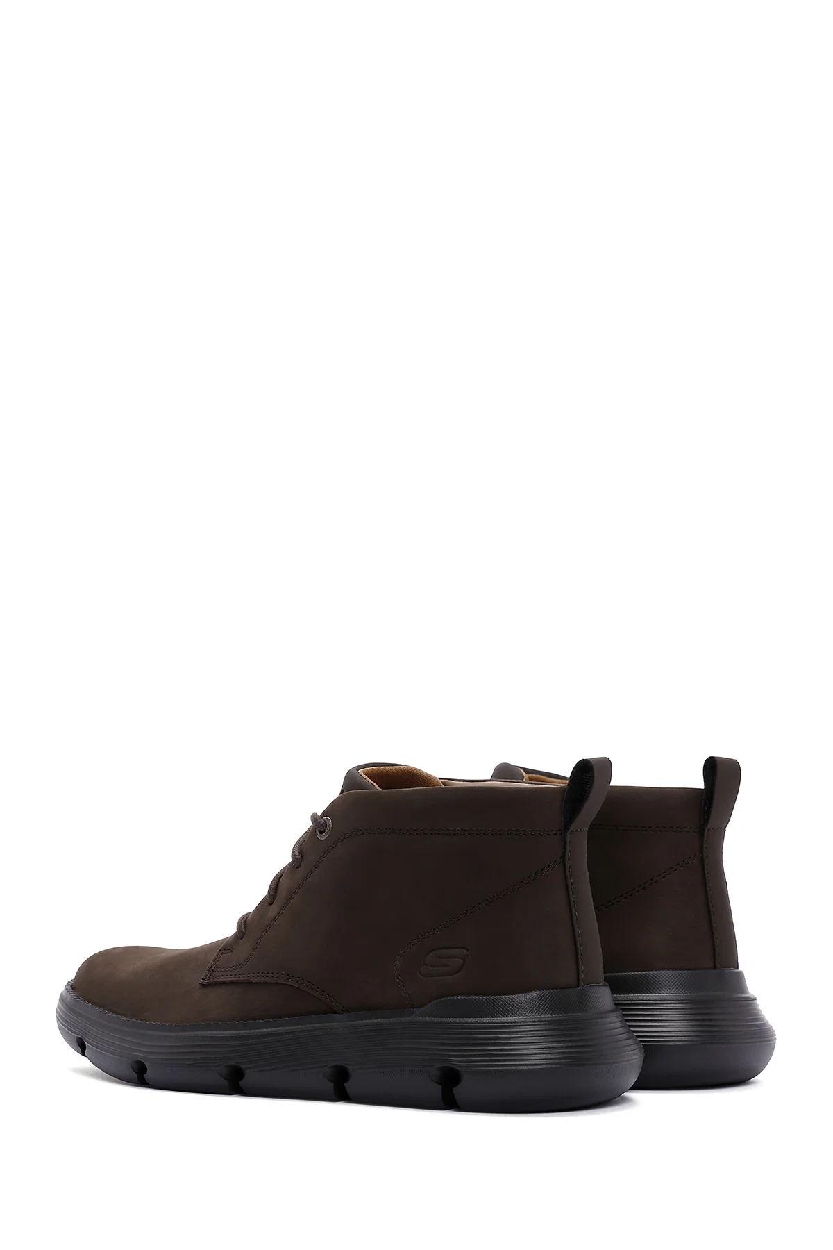 Skechers Erkek Kahverengi Garza Fontaine Nubuk Deri Bot - Image 5