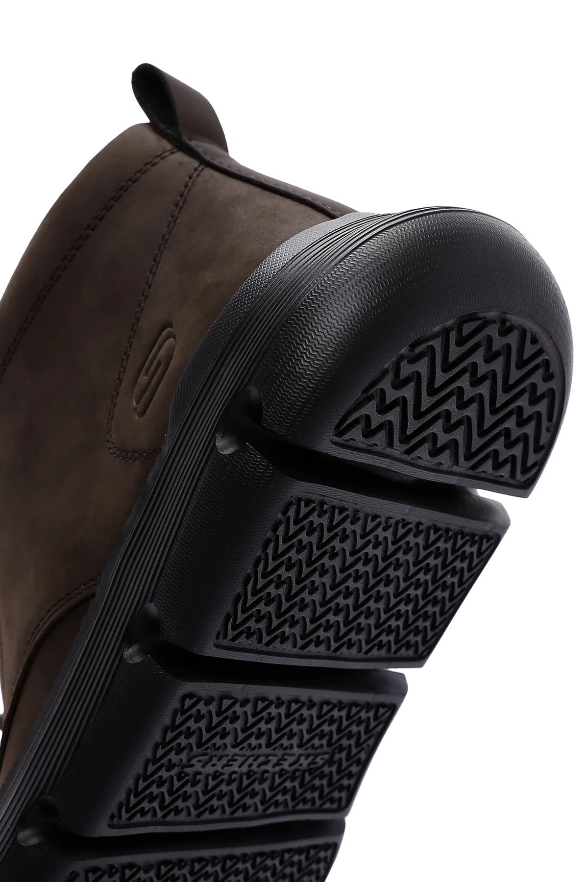 Skechers Erkek Kahverengi Garza Fontaine Nubuk Deri Bot - Image 8