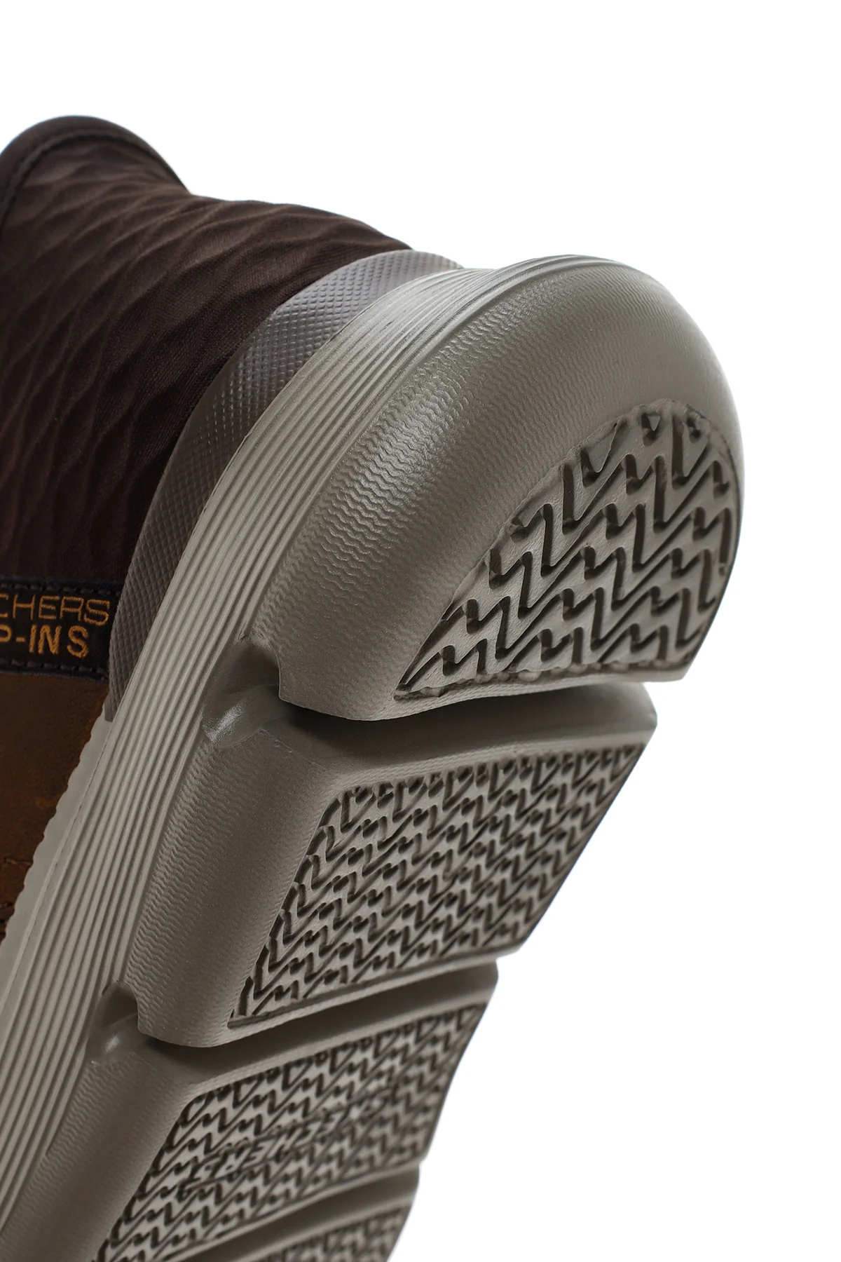 Skechers Erkek Kahverengi Garza Gervin Deri Sneaker - Image 8