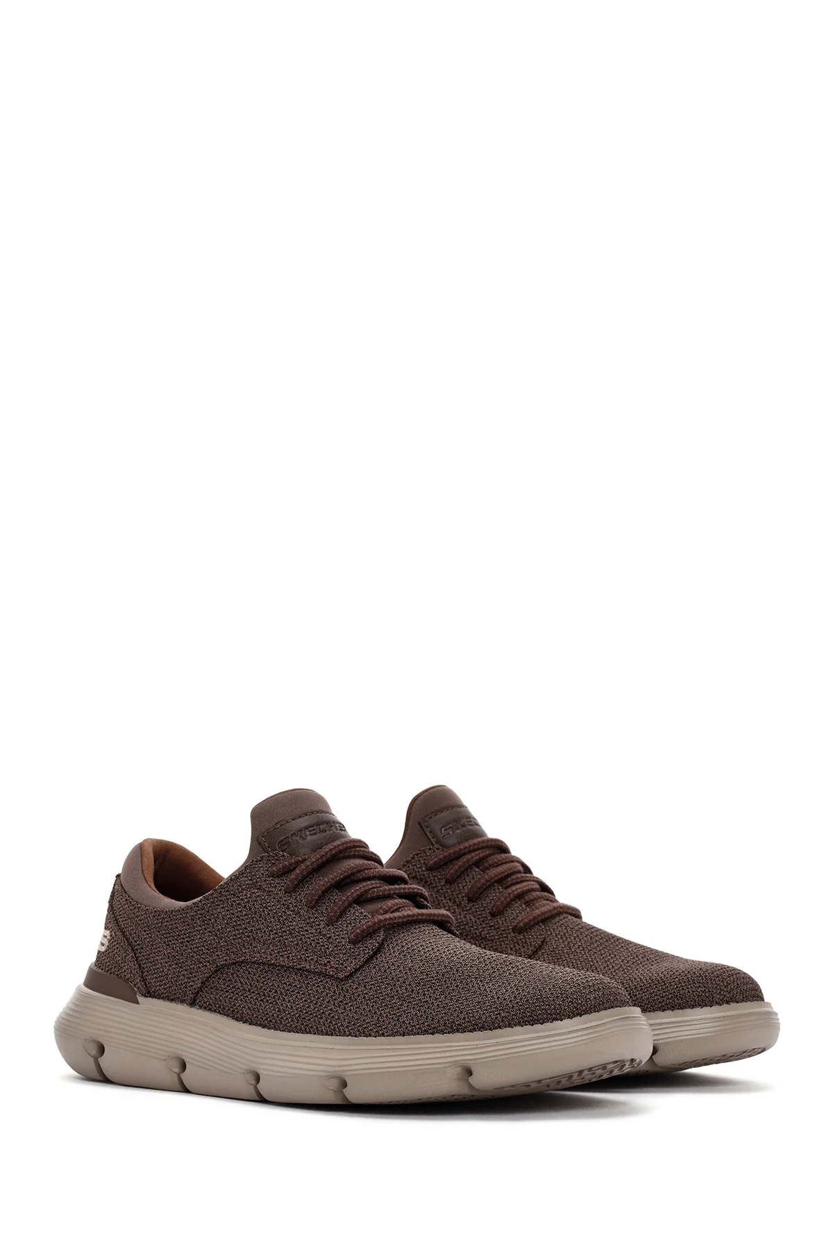 Skechers Erkek Kahverengi Garza-Reardon Spor Sneaker - Image 3