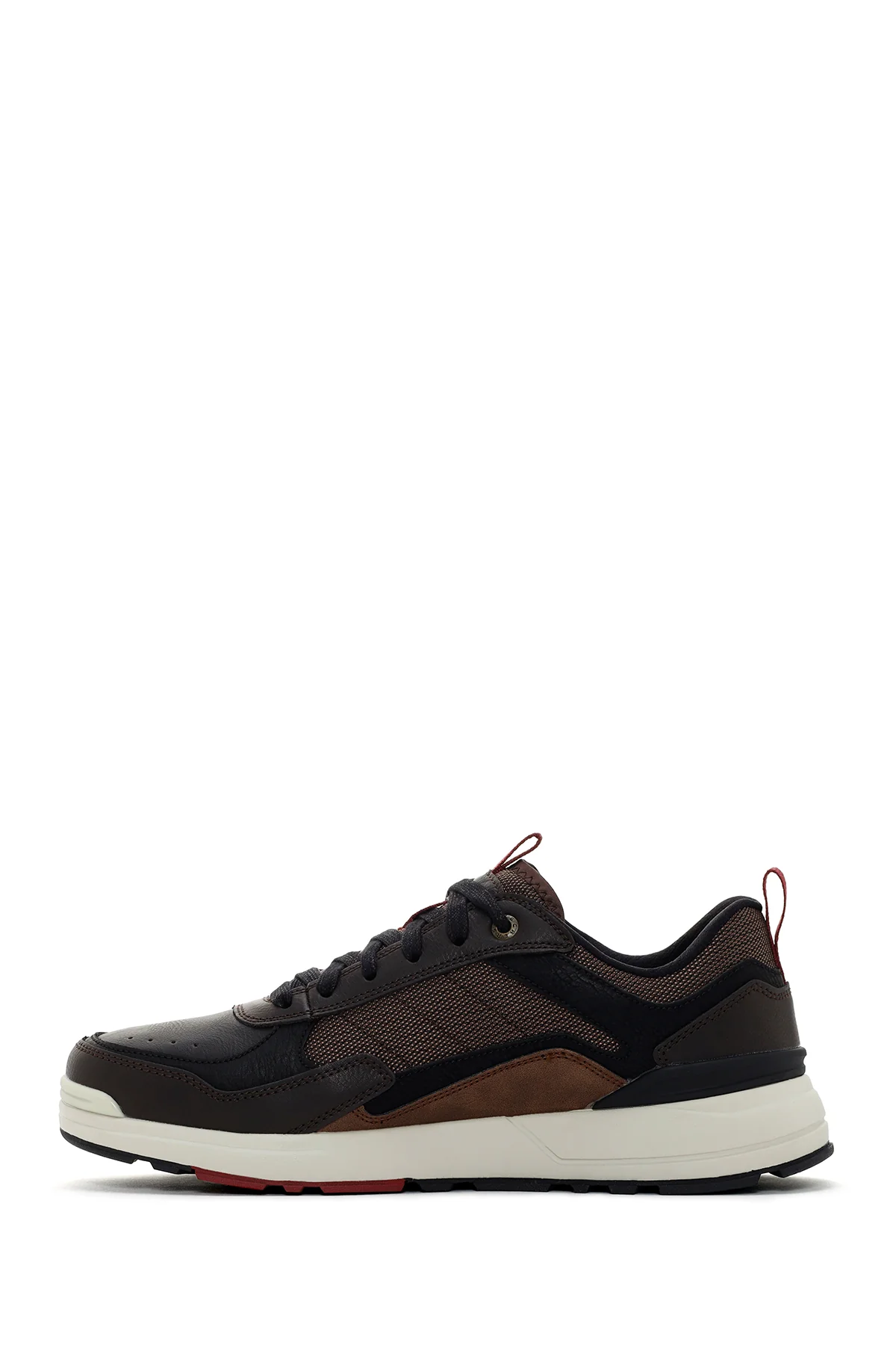 Skechers Erkek Kahverengi Rozier Willron Deri Sneaker - Image 2