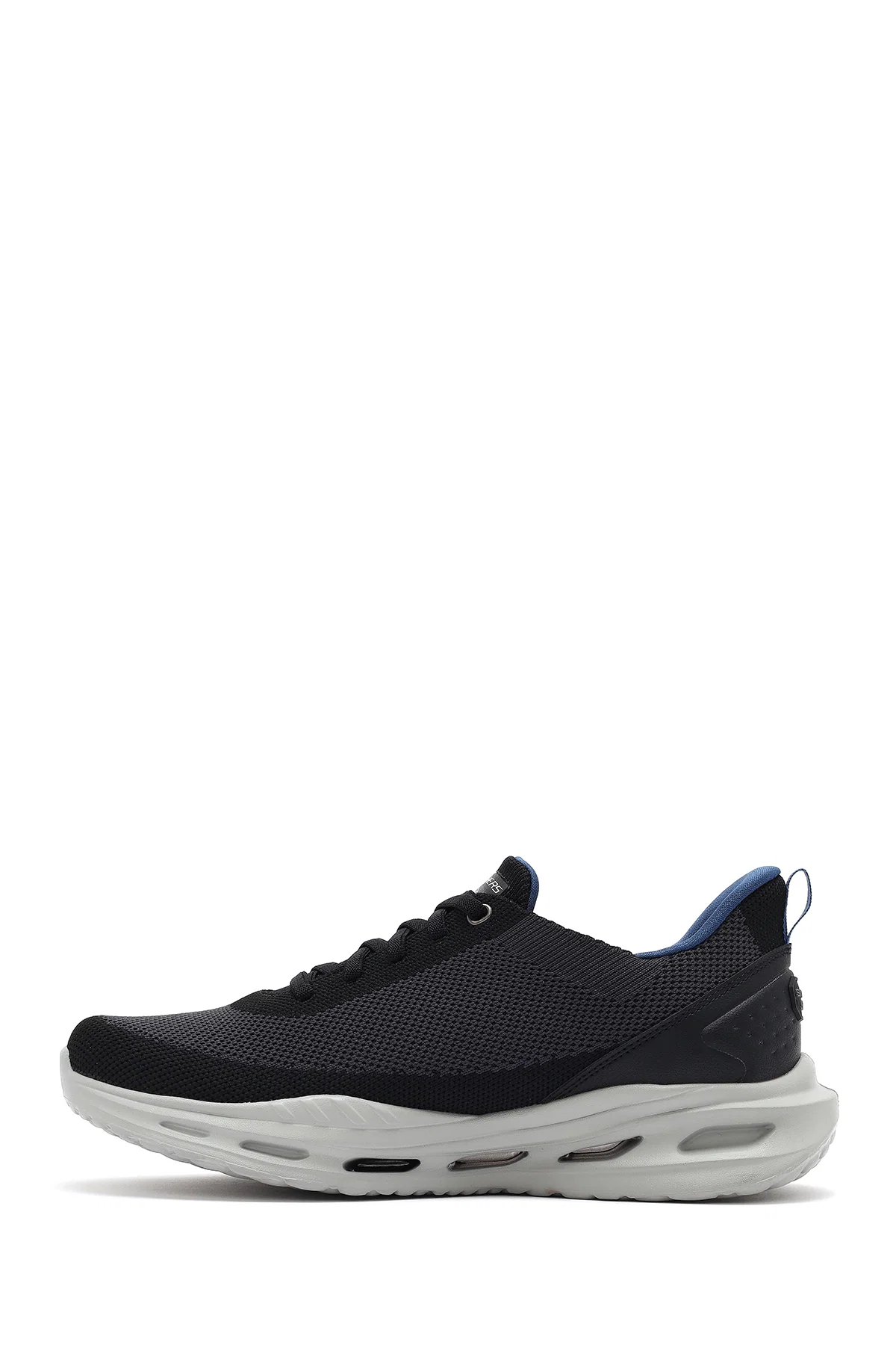 Skechers Erkek Siyah Arch Fit Orvan - Kincade Bağcıklı Kalın Tabanlı Sneaker - Image 2