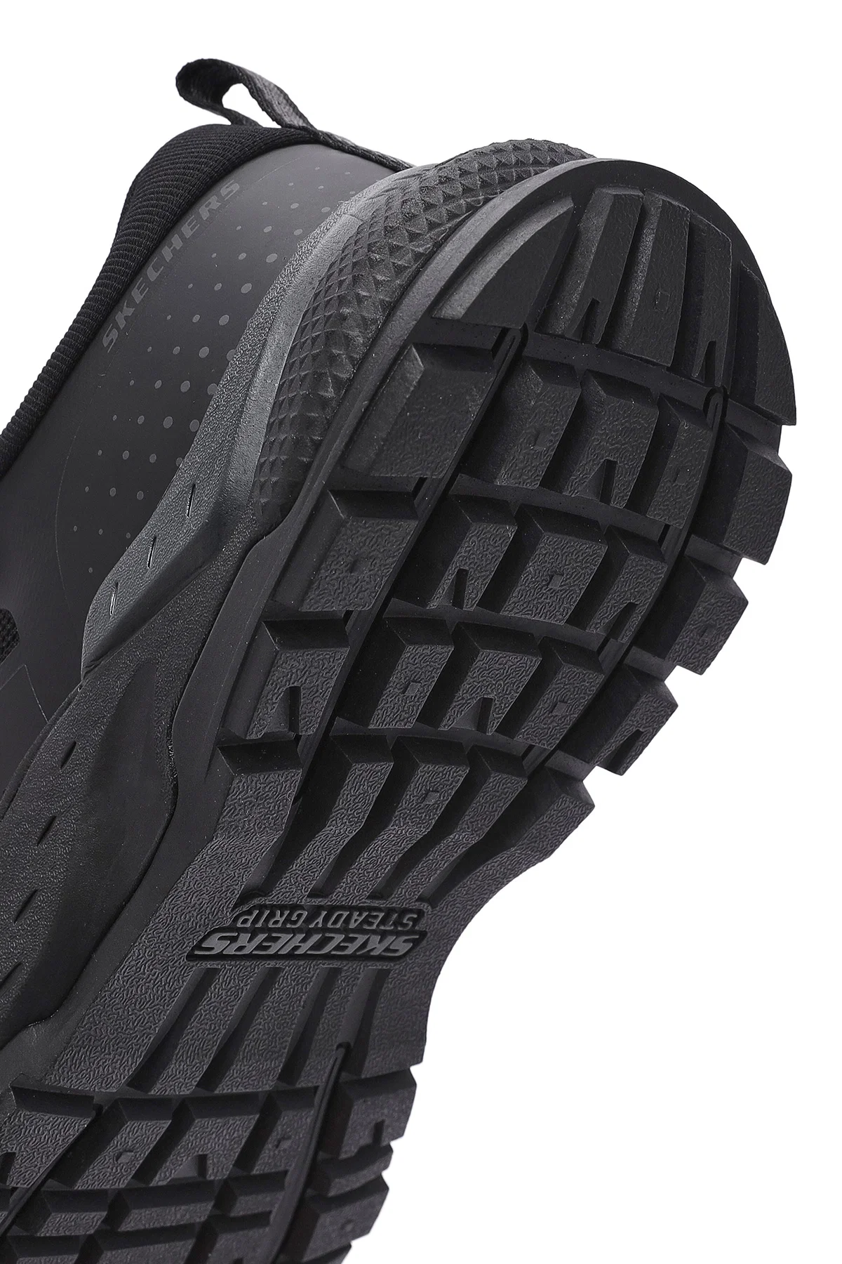 Skechers Erkek Siyah Bağcıklı Kalın Tabanlı Sneaker - Image 8