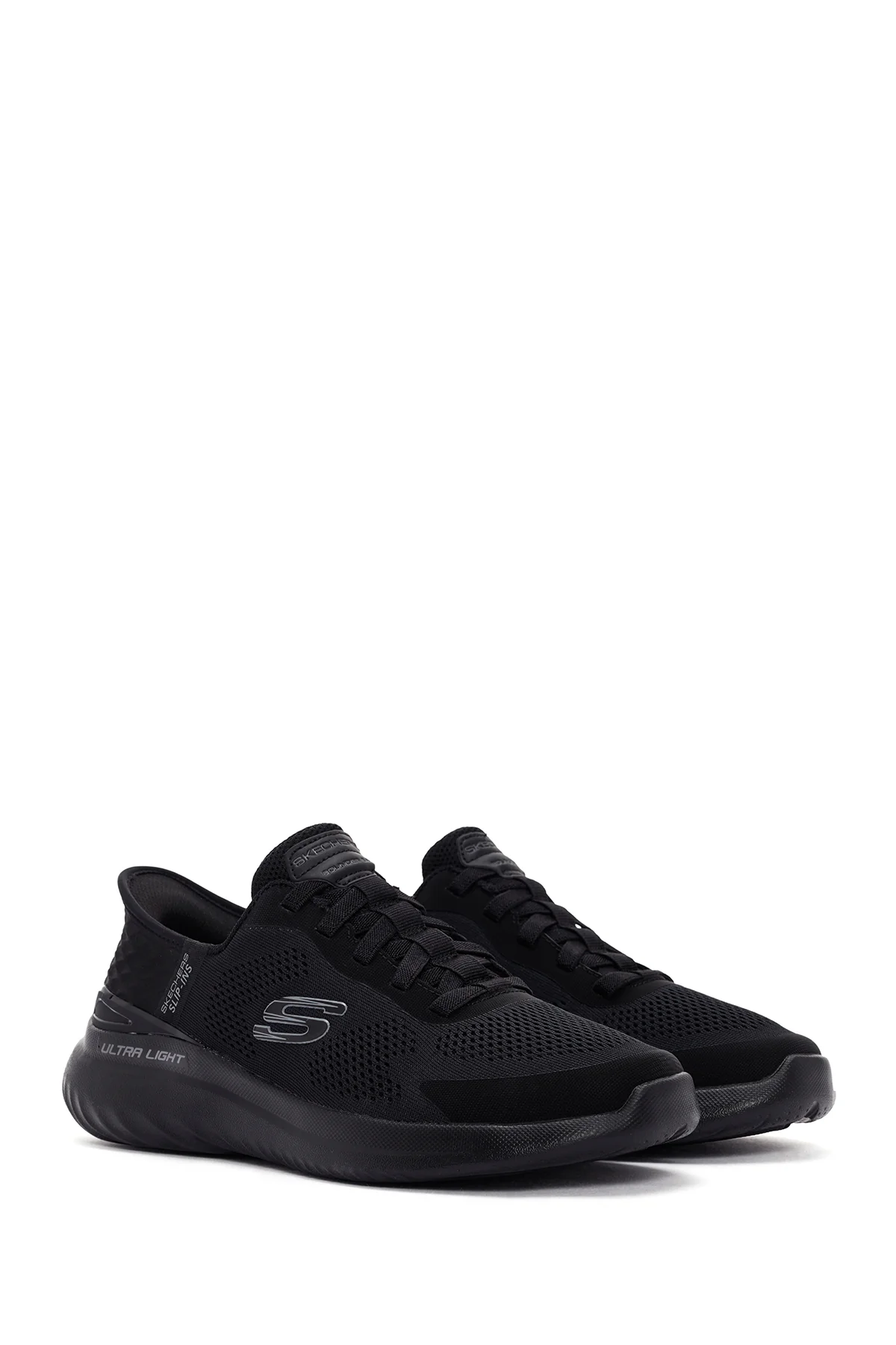 Skechers Erkek Siyah Bounder 2.0 - Emerged Kumaş Sneaker - Image 3