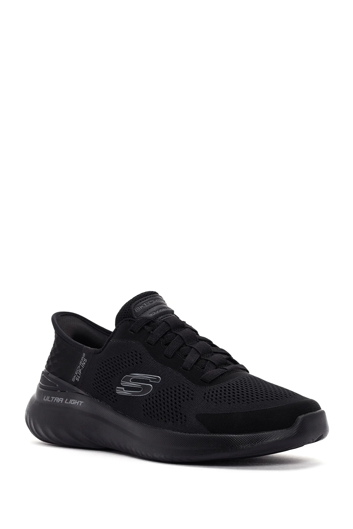 Skechers Erkek Siyah Bounder 2.0 - Emerged Kumaş Sneaker - Image 5