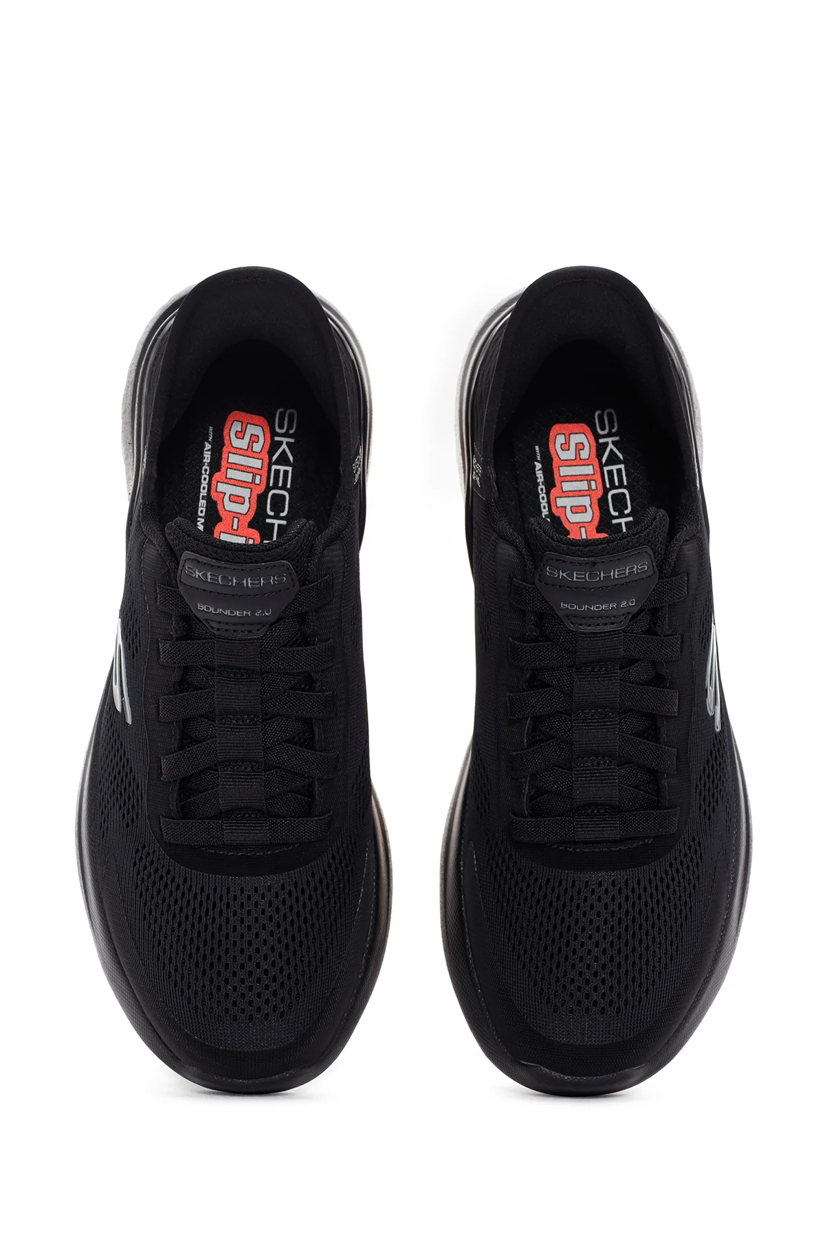 Skechers Erkek Siyah Bounder 2.0 - Emerged Kumaş Sneaker - Image 7