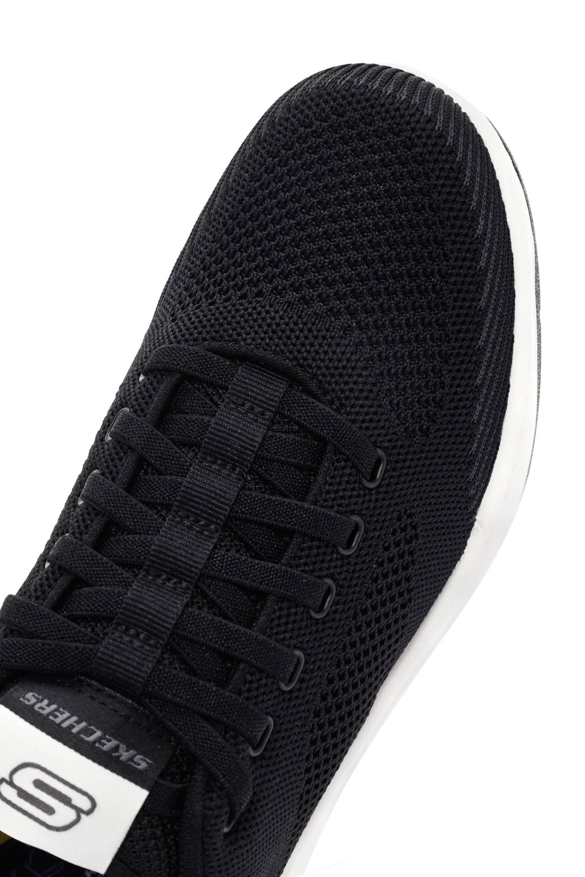 Skechers Erkek Siyah Corliss - Dorset Bağcıklı Sneaker - Image 10