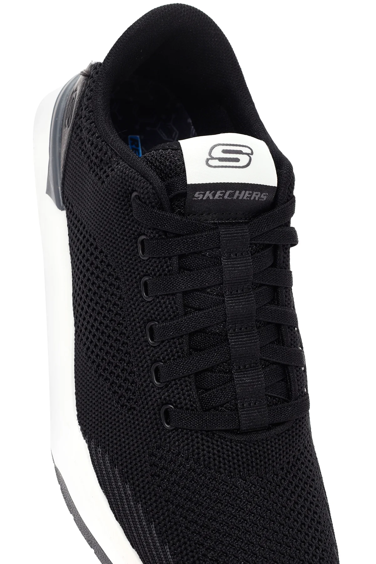 Skechers Erkek Siyah Corliss - Dorset Bağcıklı Sneaker - Image 11
