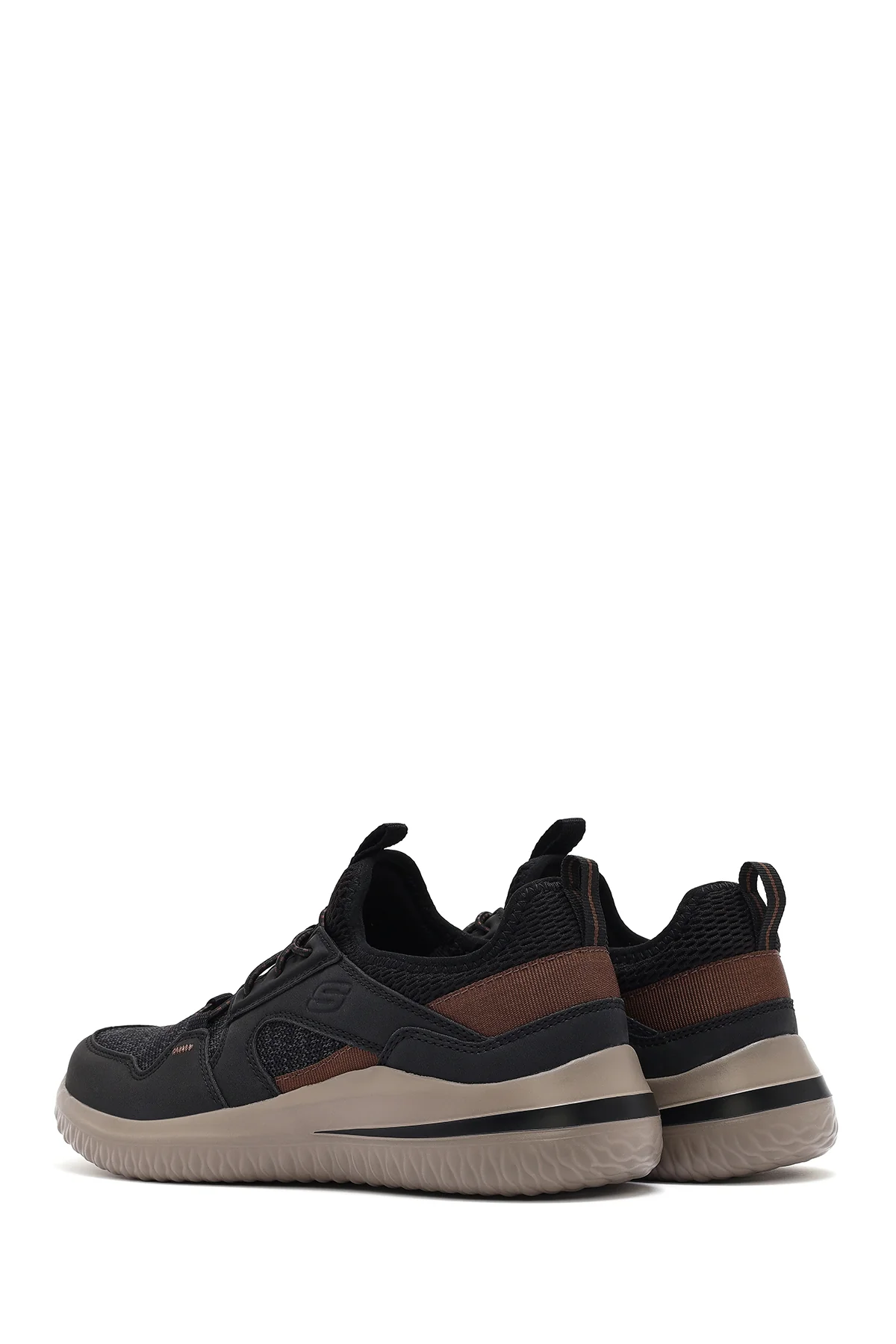Skechers Erkek Siyah Delson 3.0 Kumaş Sneaker - Image 5