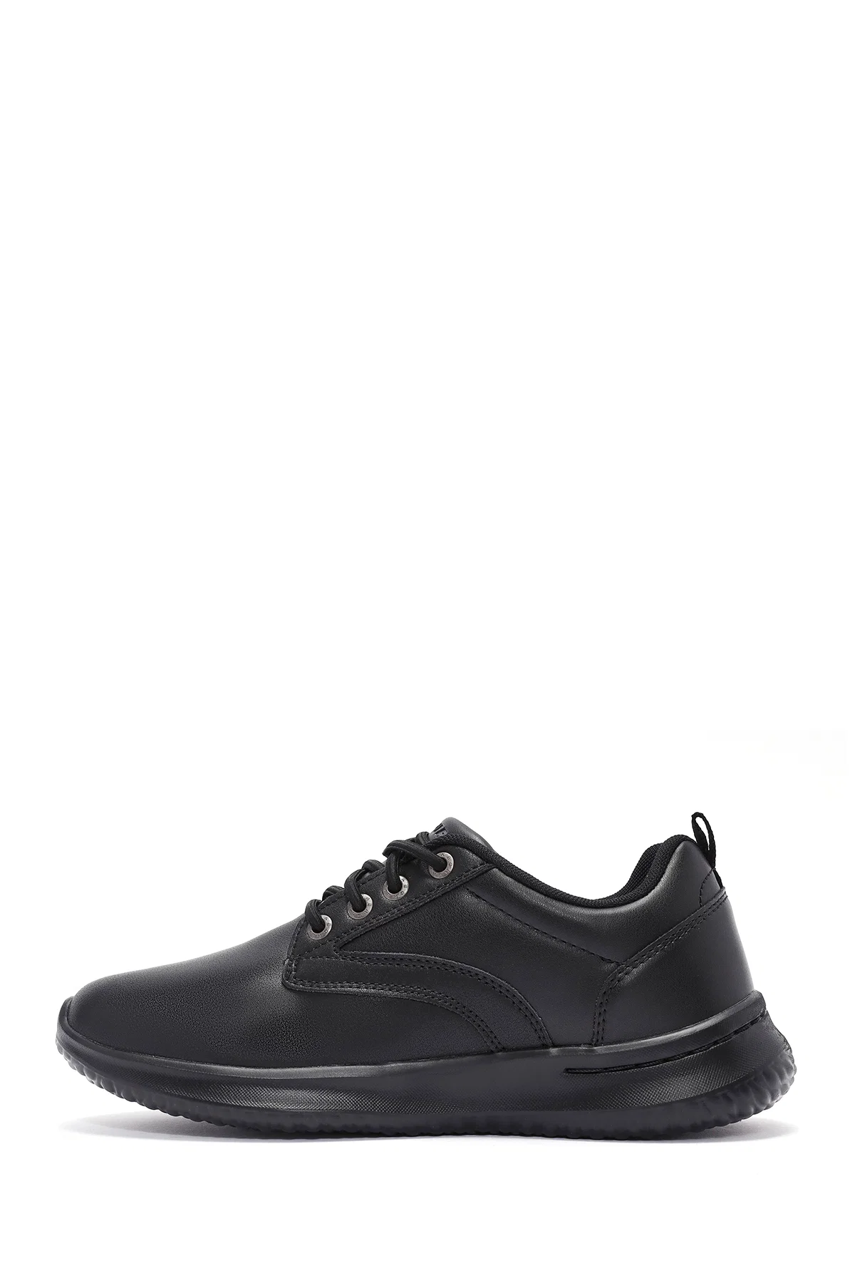 Skechers Erkek siyah Delson - Antigo Bağcıklı Deri Sneaker - Image 2