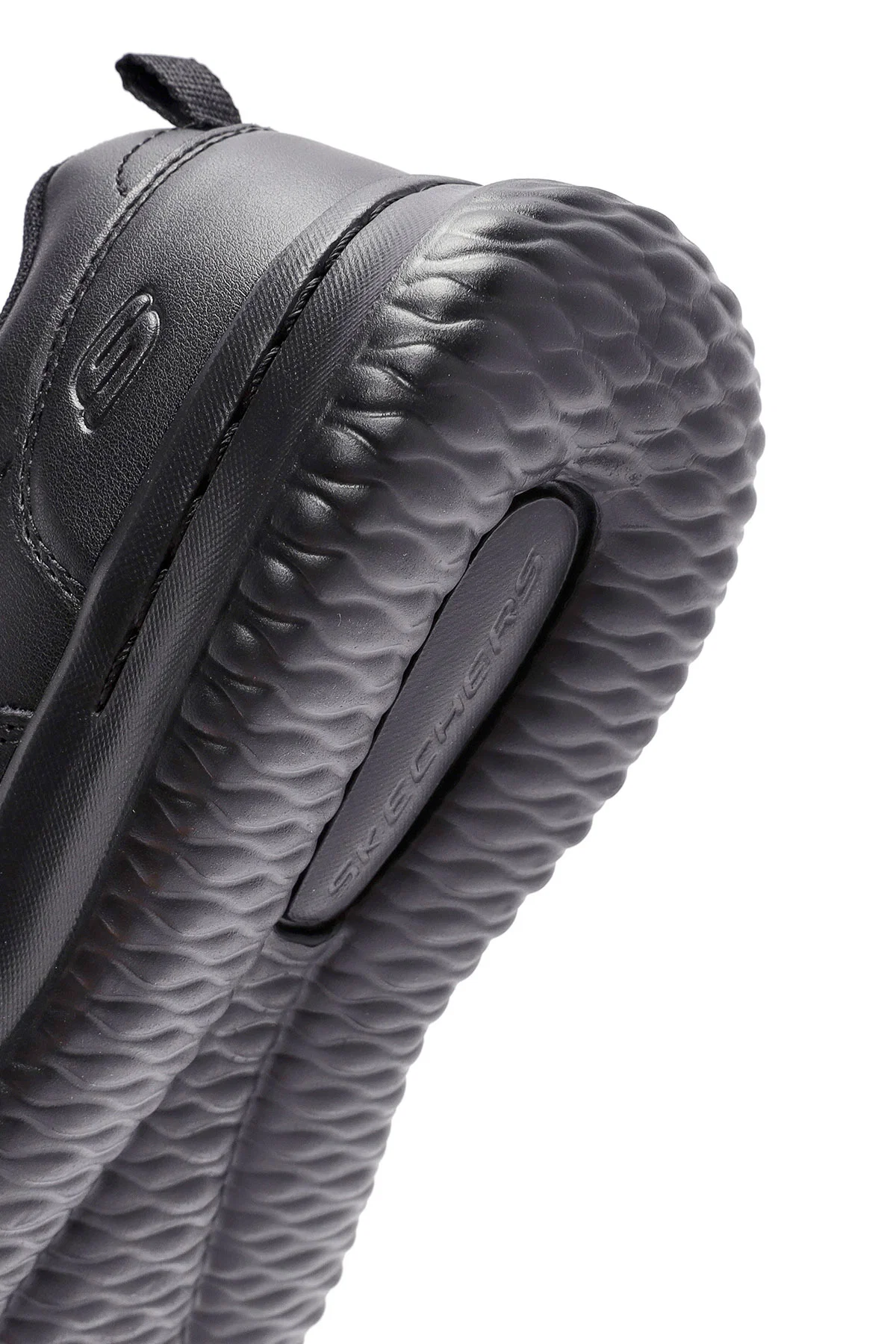 Skechers Erkek siyah Delson - Antigo Bağcıklı Deri Sneaker - Image 8