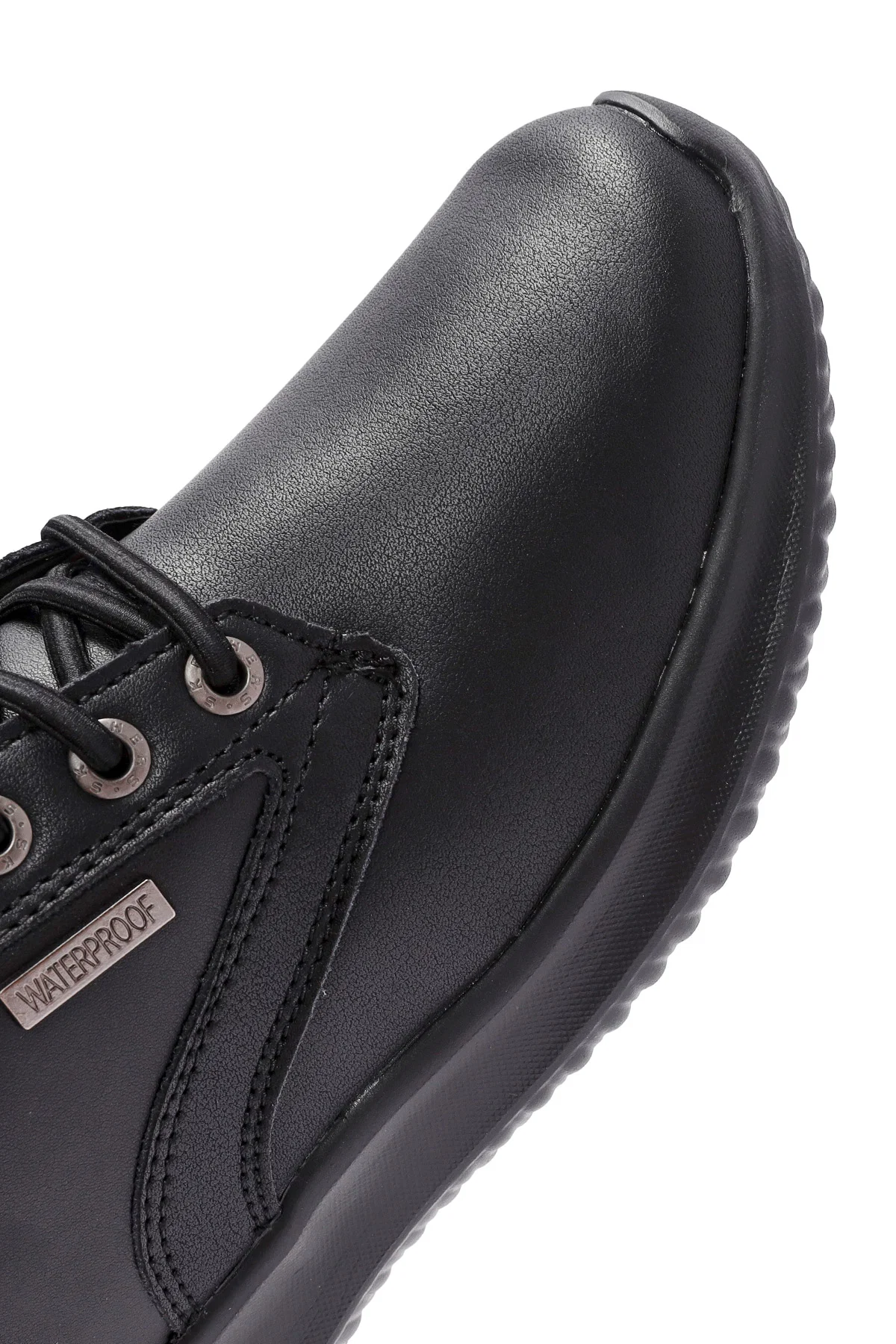 Skechers Erkek siyah Delson - Antigo Bağcıklı Deri Sneaker - Image 9