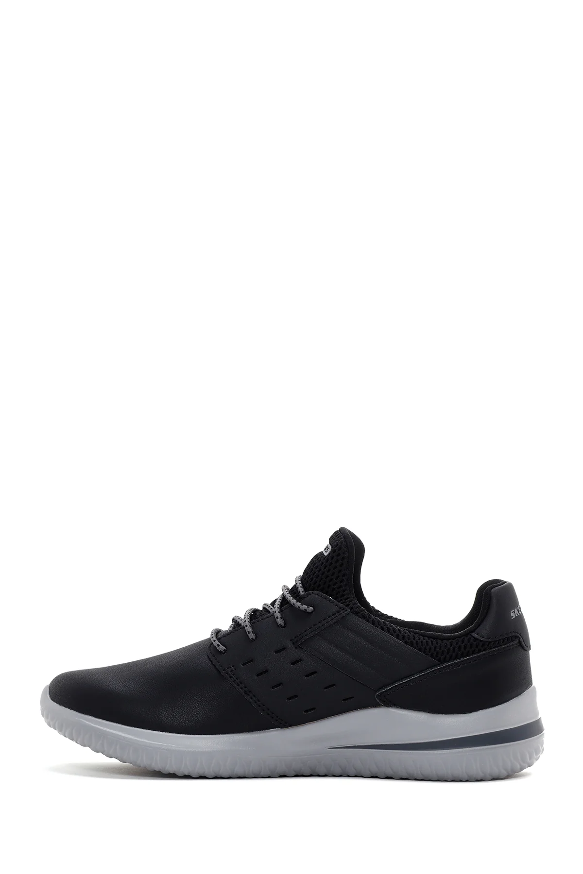 Skechers Erkek Siyah Delson Sneaker - Image 2