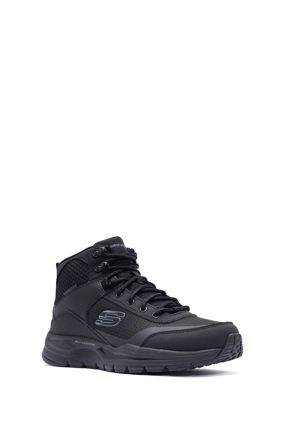 Skechers Erkek Siyah Escape Plan 2.0 - Woodrock Bağcıklı Spor Bot - Image 6