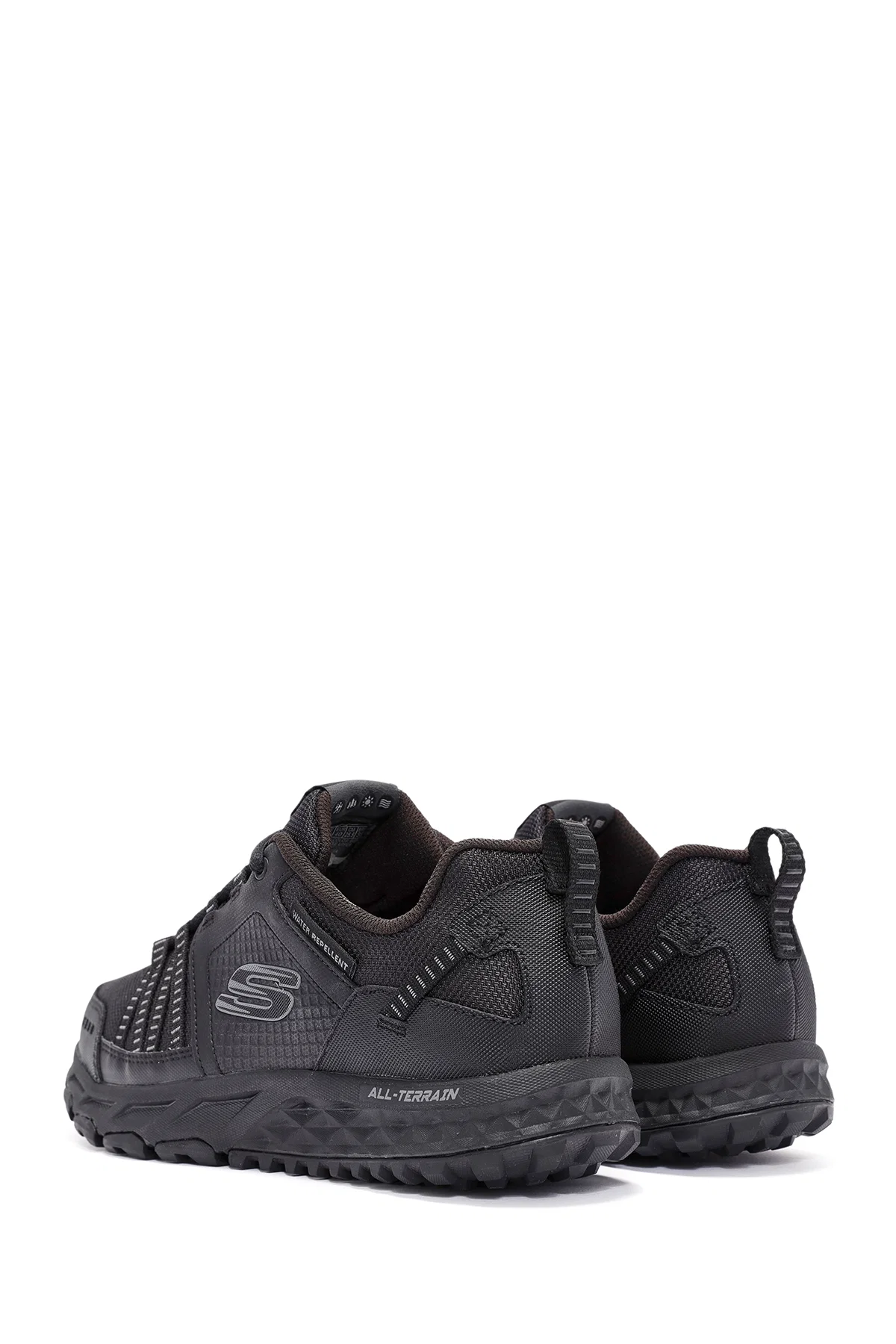 Skechers Erkek Siyah Escape Plan Bağcıklı Sneaker - Image 5