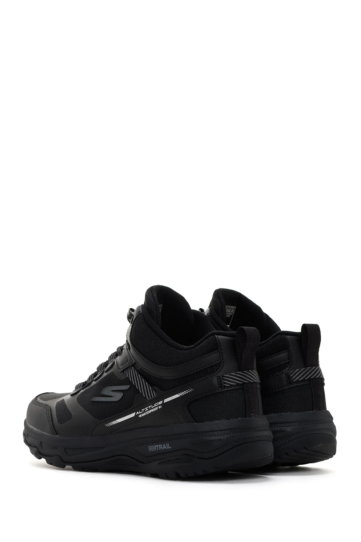 Skechers Erkek Siyah Go Run Trail Altitude-Water Kalın Tabanlı Sneaker - Image 6