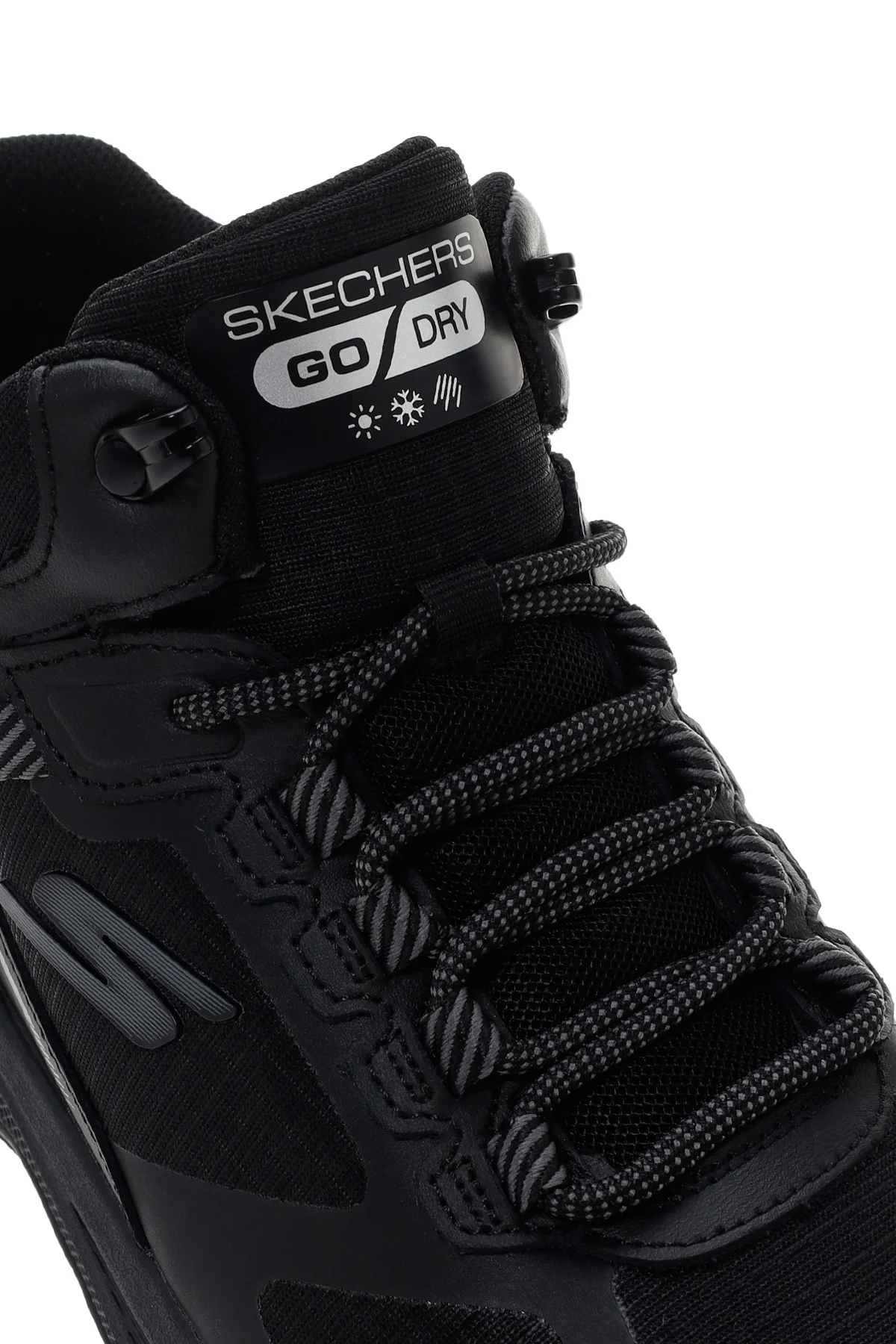 Skechers Erkek Siyah Go Run Trail Altitude-Water Kalın Tabanlı Sneaker - Image 9