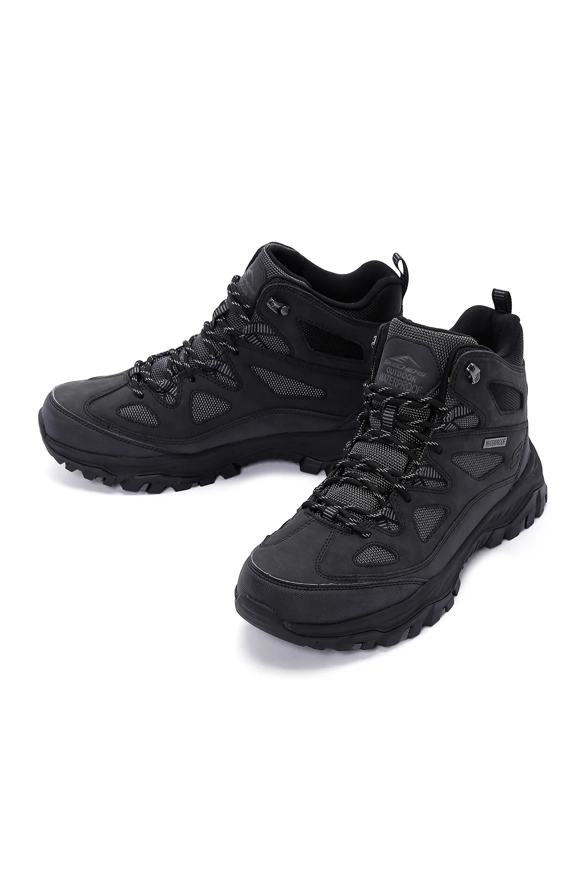 Skechers Erkek Siyah Rickter Outdoor Bot - Image 6