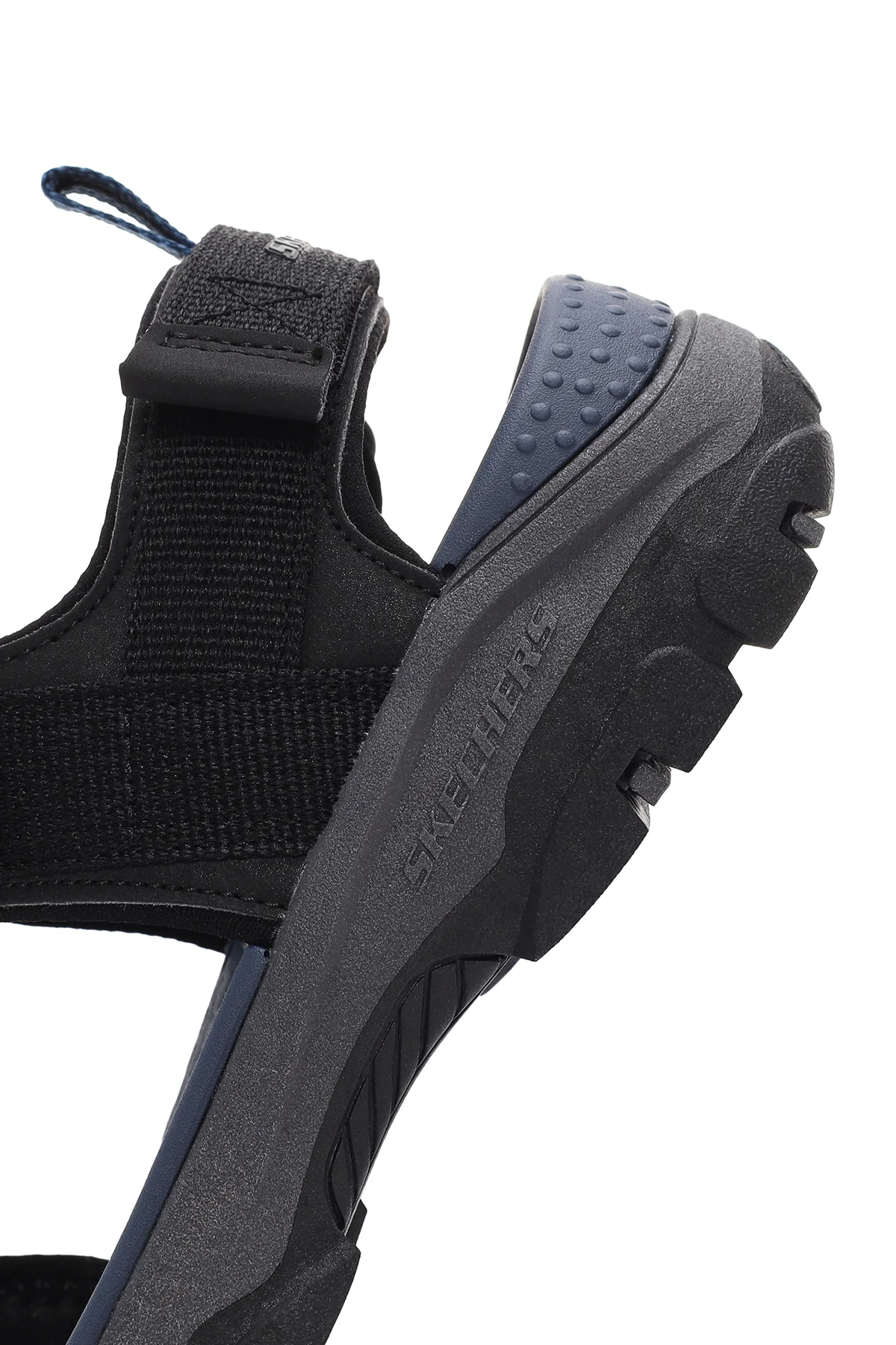 Skechers Erkek Siyah Tresmen - Ryer Kumaş Sandalet - Image 8