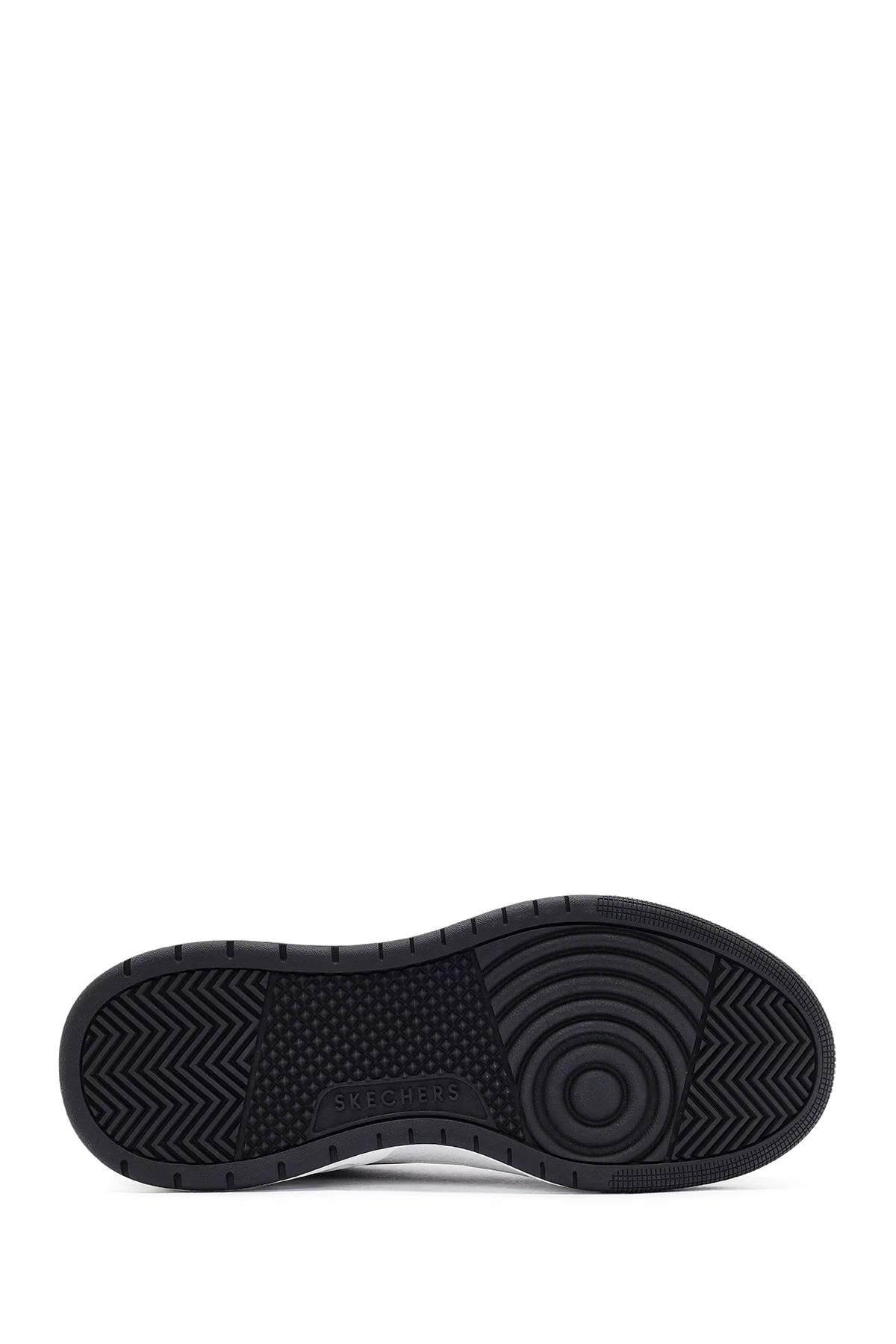 Skechers Erkek Siyah Uno Court Bağcıklı Kalın Tabanlı Sneaker - Image 4