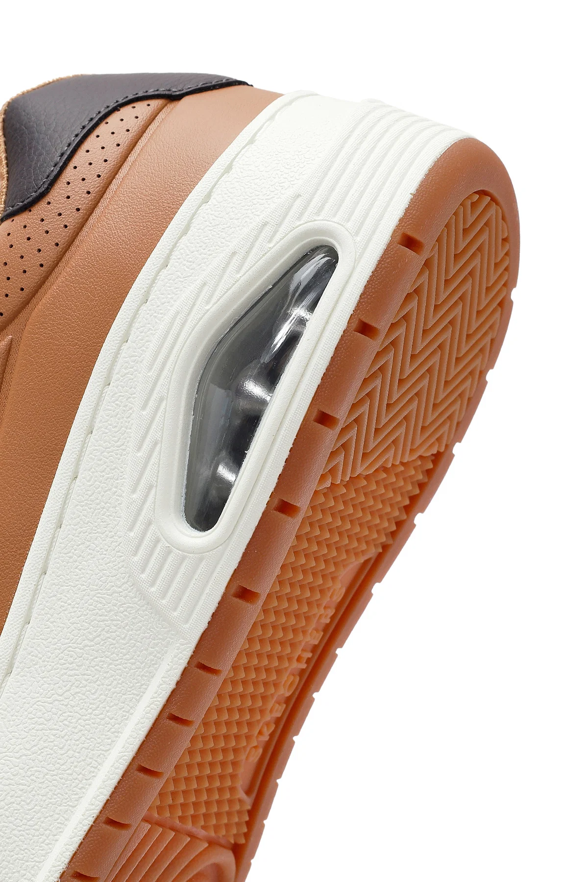 Skechers Erkek Taba Uno Court Bağcıklı Kalın Tabanlı Sneaker - Image 8
