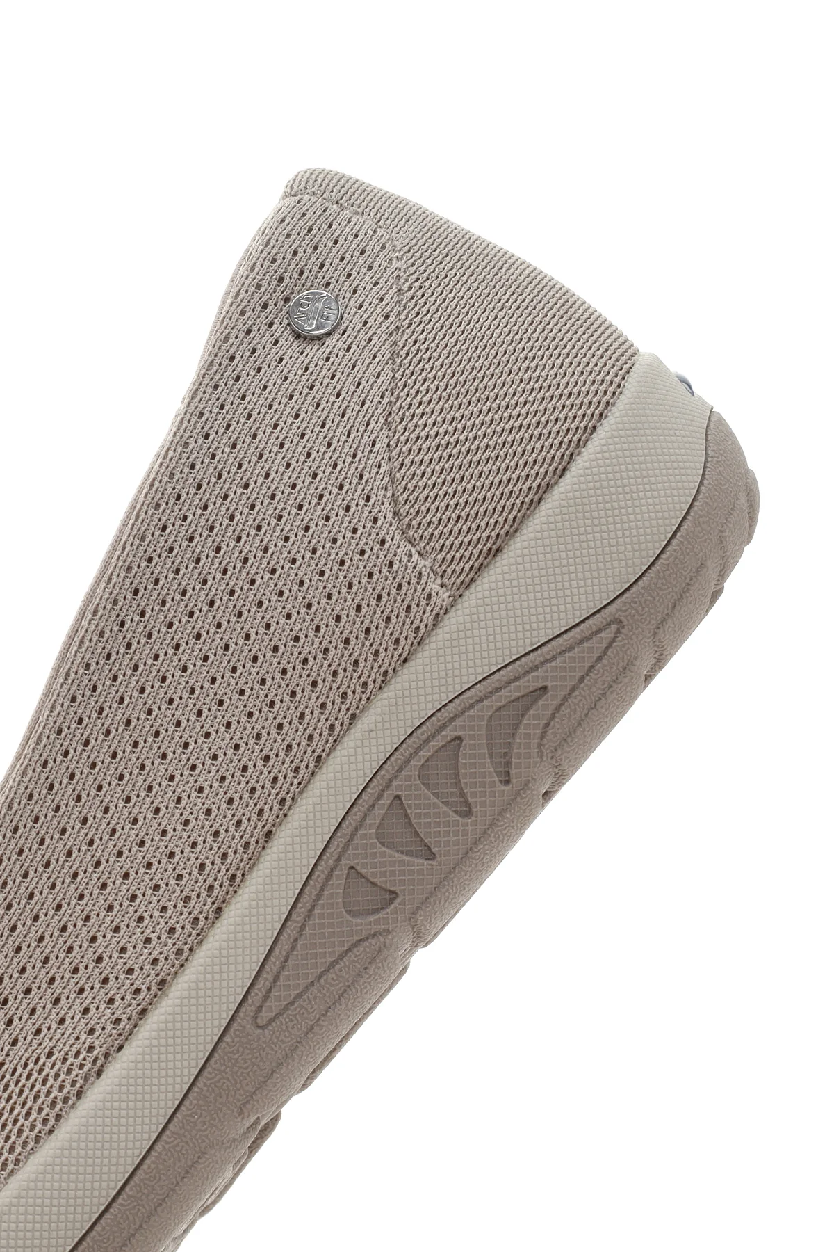 Skechers Kadın Bej Arch Fit Reggae Cup - Rivers Kumaş Sneaker - Image 7