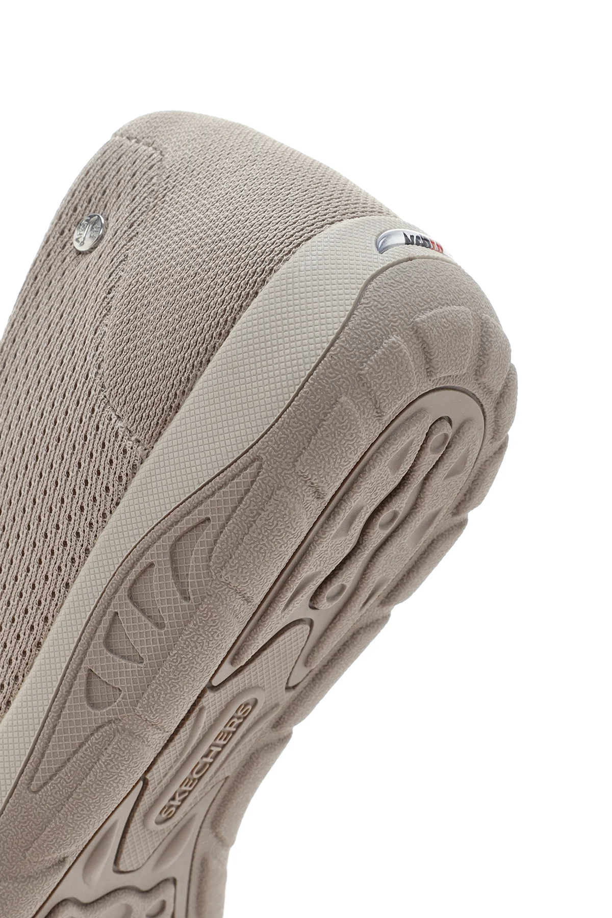 Skechers Kadın Bej Arch Fit Reggae Cup - Rivers Kumaş Sneaker - Image 8